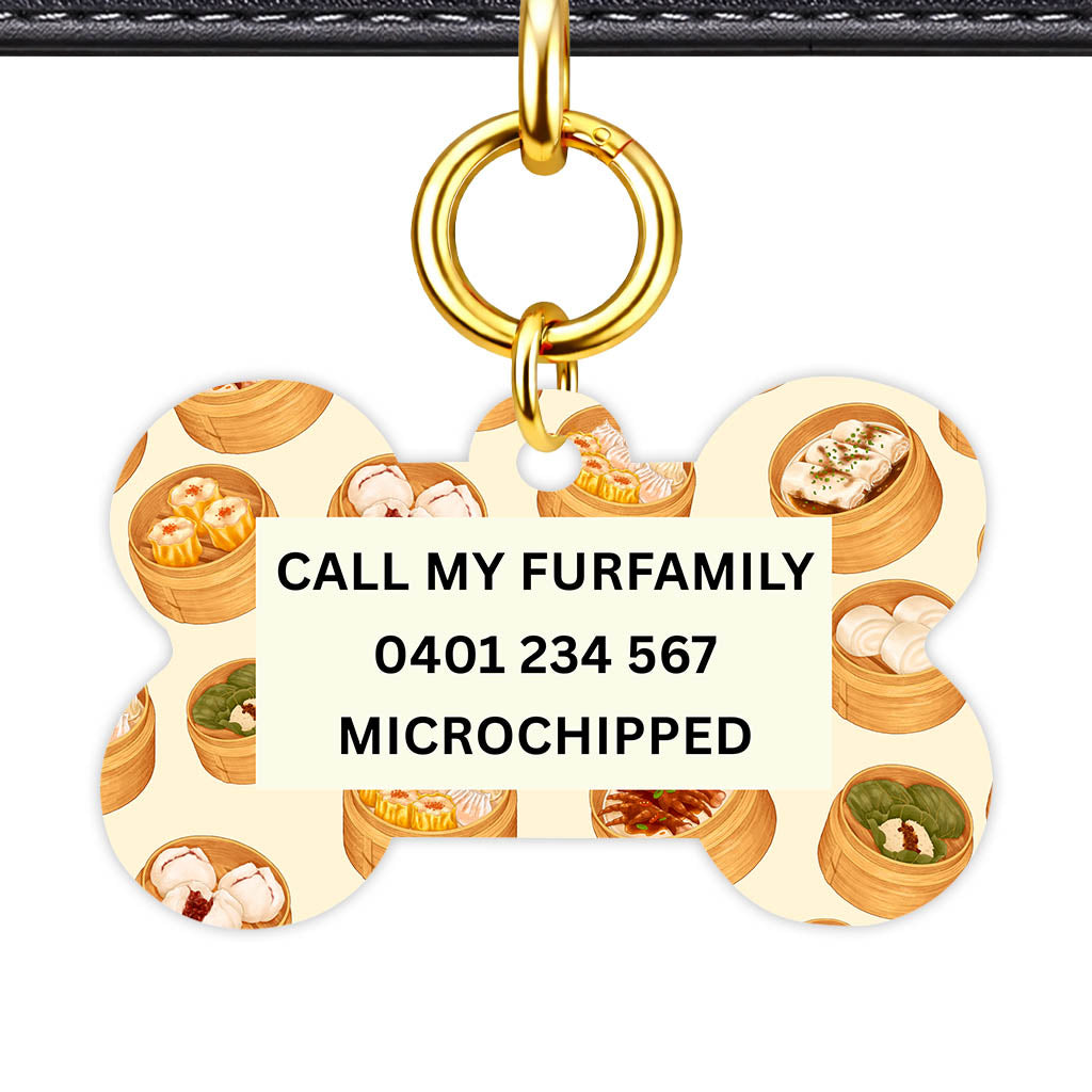 Yum Cha Classic Pet ID Tag (Dog Tag & Cat Tag)
