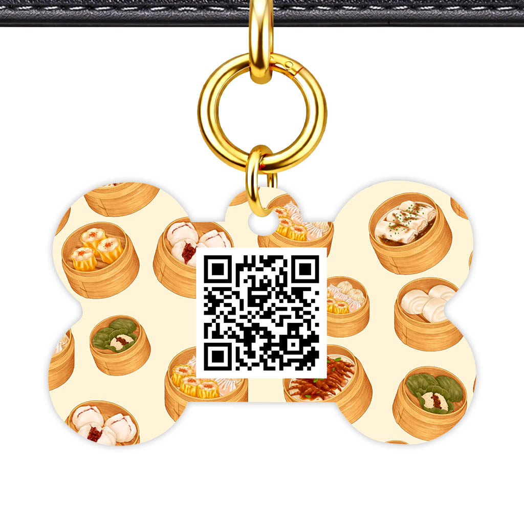 Yum Cha QR Smart Pet Id Tag Tag (Dog Tag & Cat Tag)