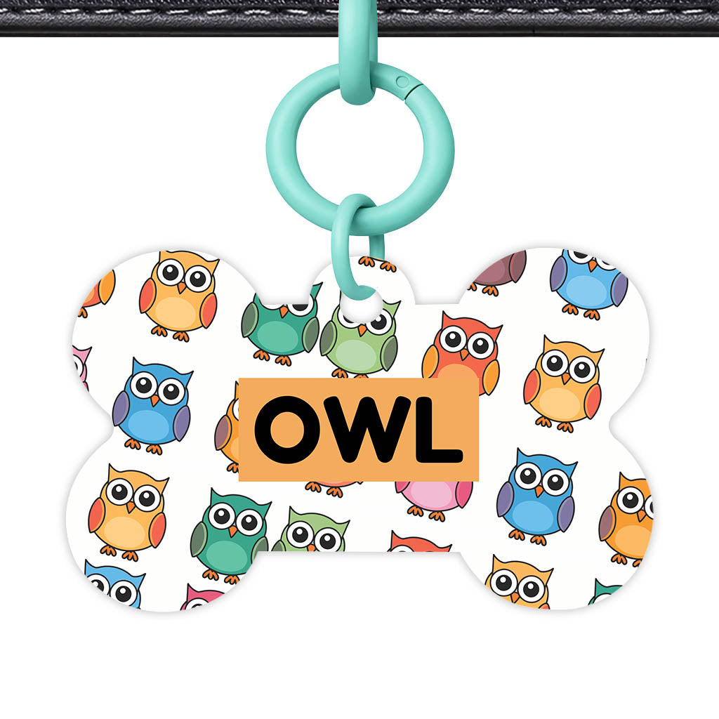 Owls Classic Pet ID Tag (Dog Tag & Cat Tag)