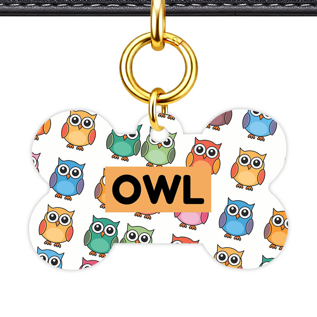 Owls Classic Pet ID Tag (Dog Tag & Cat Tag)