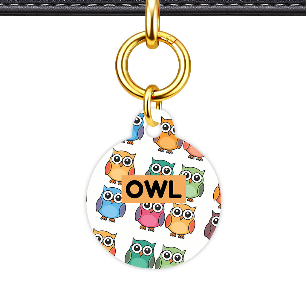 Owls Classic Pet ID Tag (Dog Tag & Cat Tag)