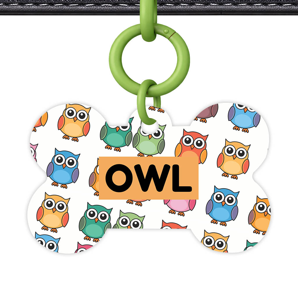 Owls Classic Pet ID Tag (Dog Tag & Cat Tag)