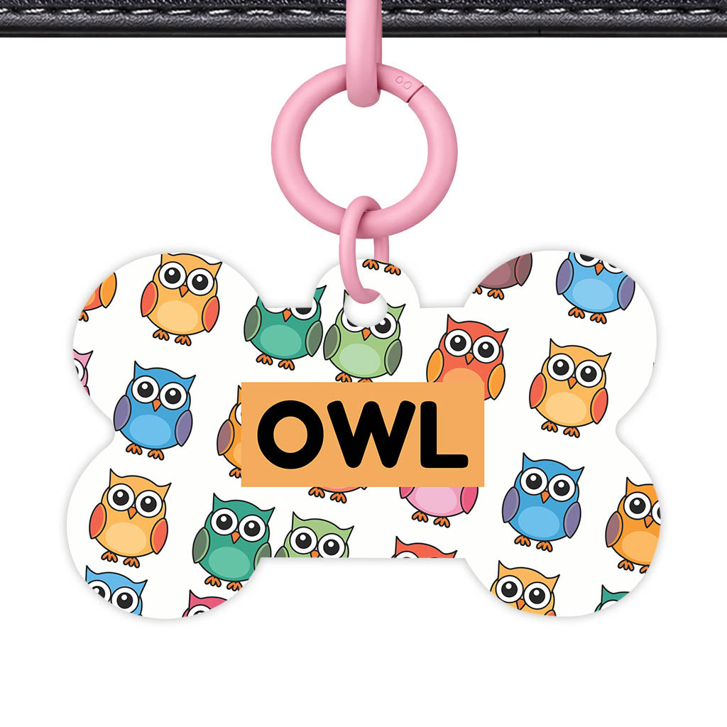 Owls Classic Pet ID Tag (Dog Tag & Cat Tag)