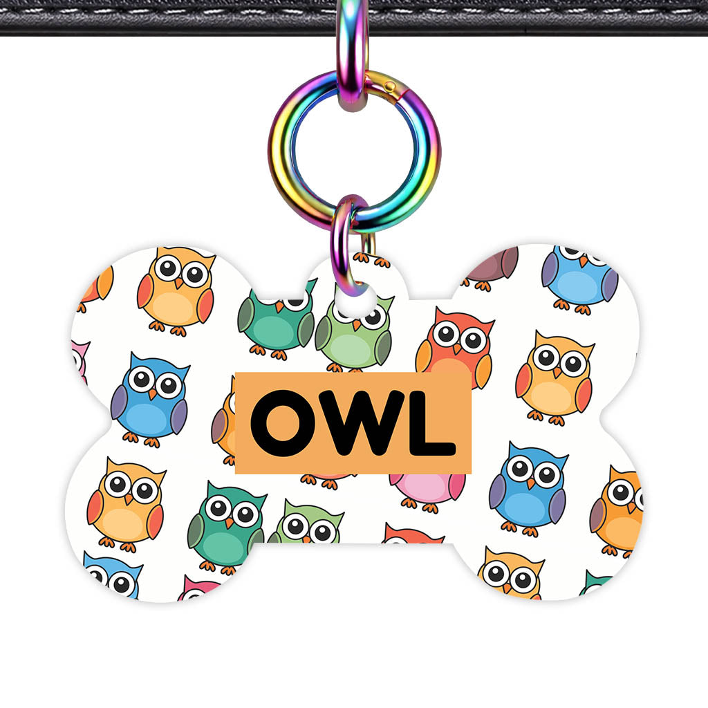 Owls Classic Pet ID Tag (Dog Tag & Cat Tag)