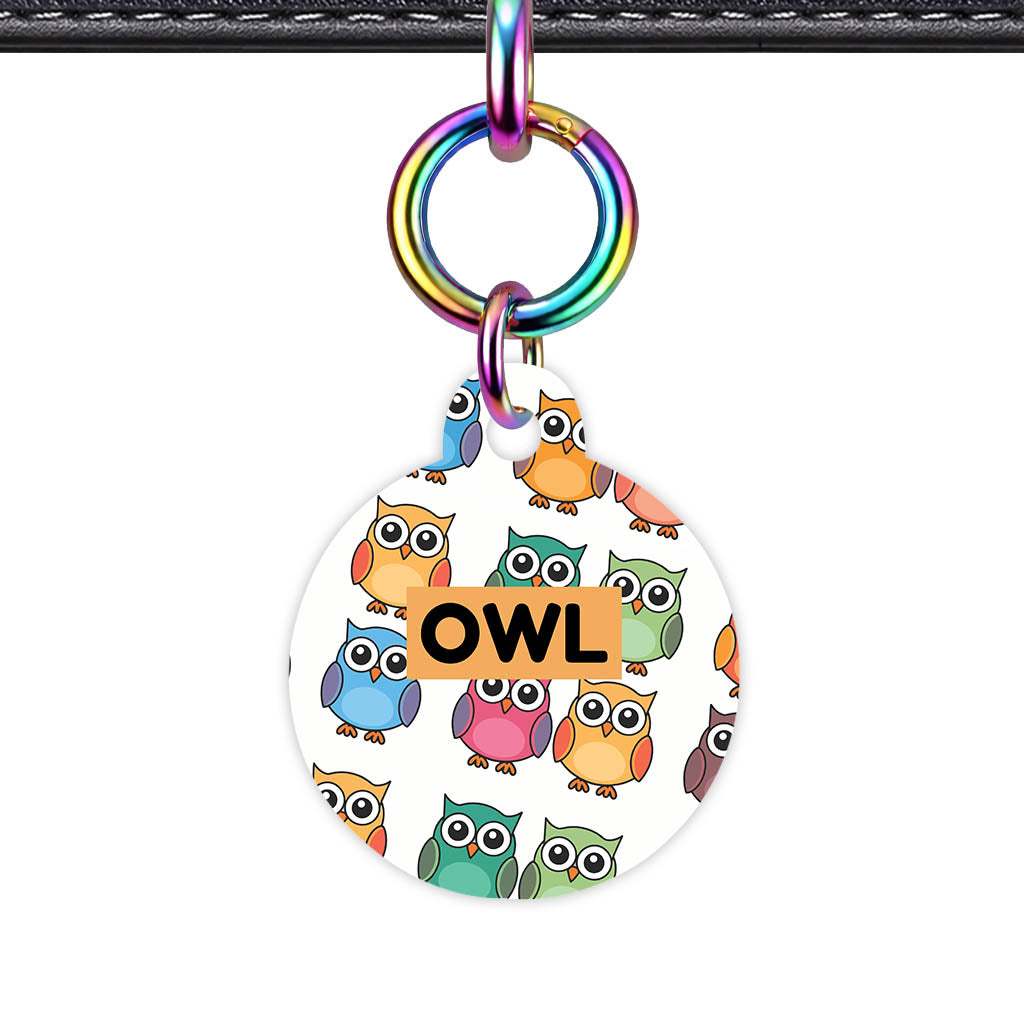 Owls Classic Pet ID Tag (Dog Tag & Cat Tag)