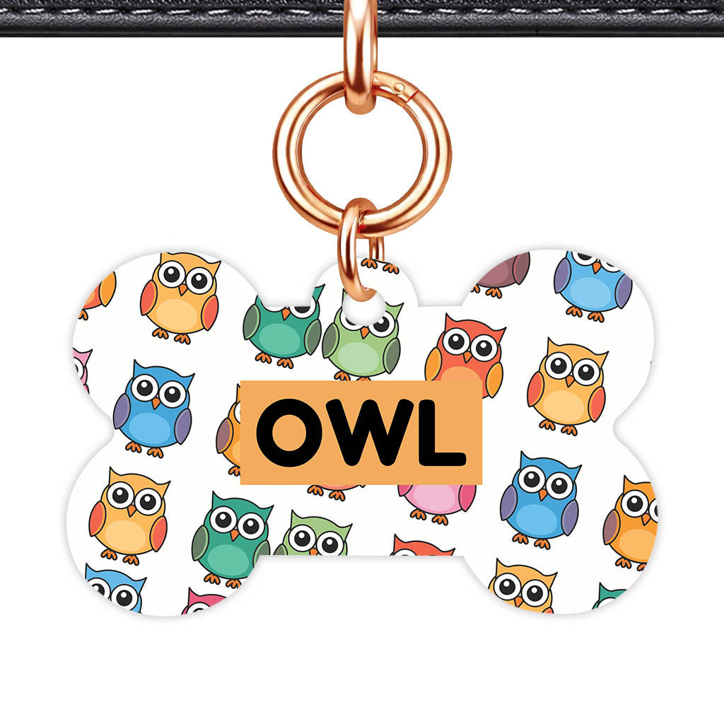 Owls Classic Pet ID Tag (Dog Tag & Cat Tag)