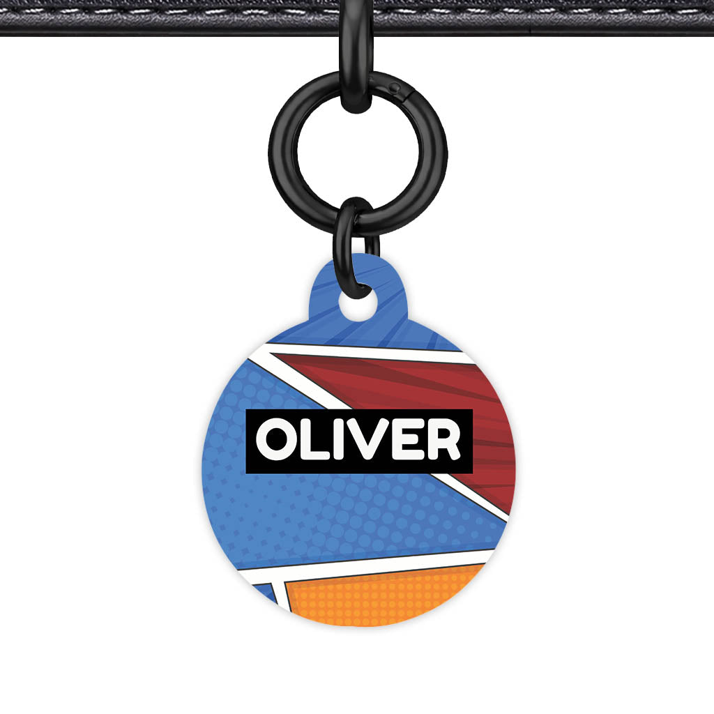 Bold Pattern Classic Pet ID Tag (Dog Tag & Cat Tag)