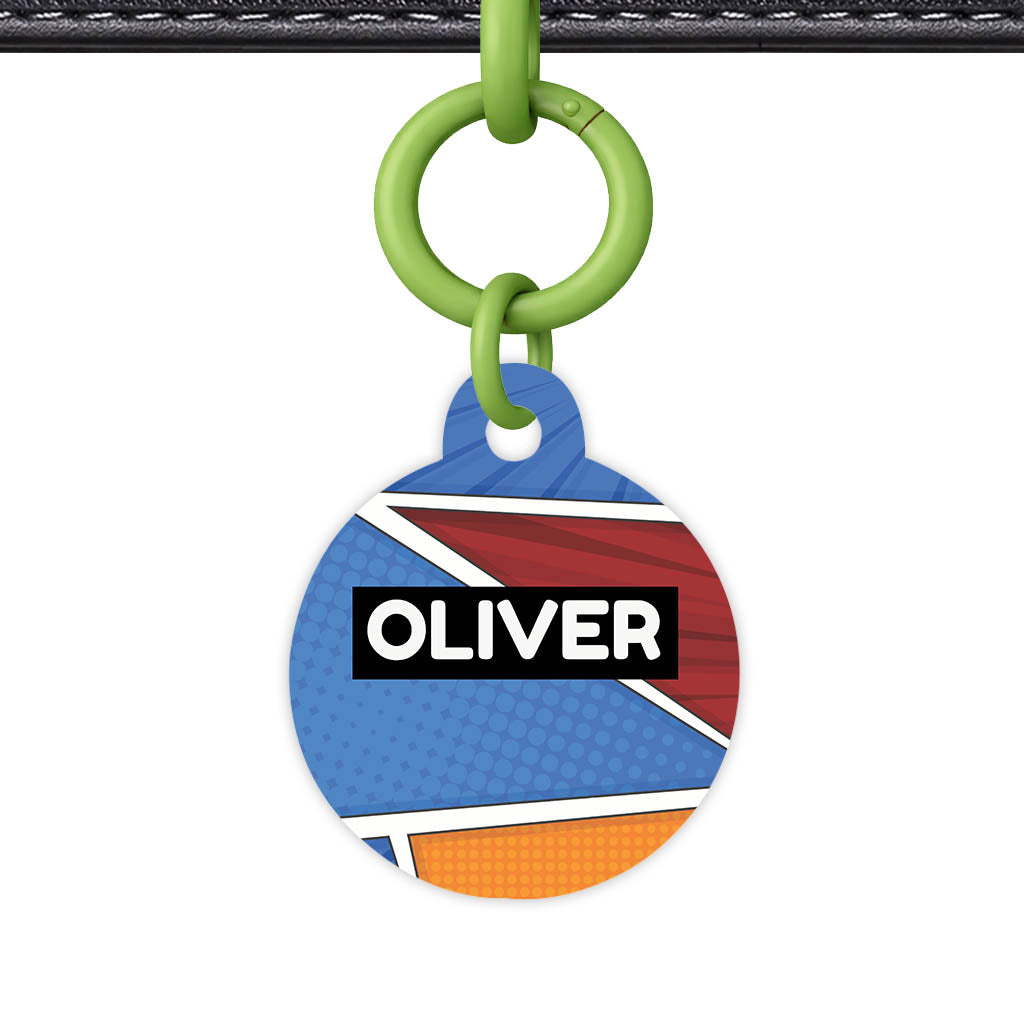 Bold Pattern Classic Pet ID Tag (Dog Tag & Cat Tag)