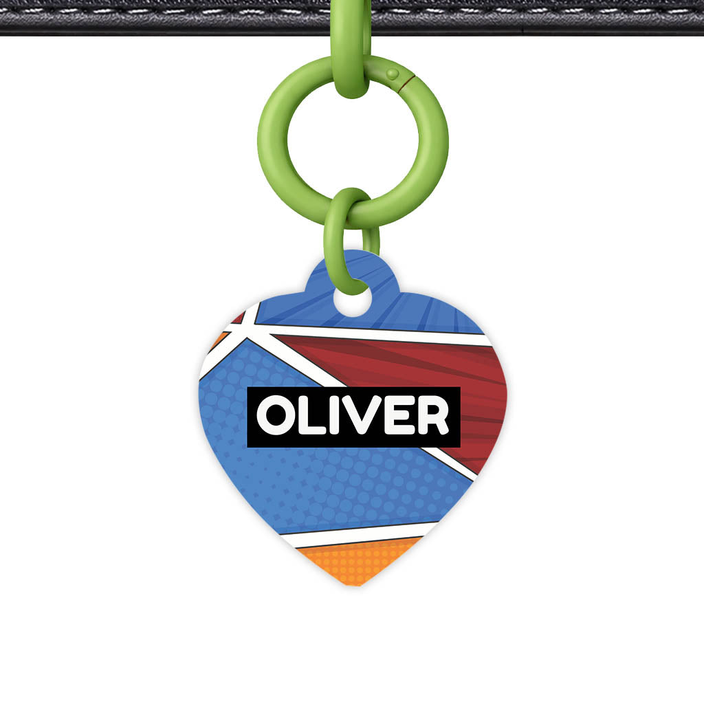 Bold Pattern QR Smart Pet Id Tag Tag (Dog Tag & Cat Tag)