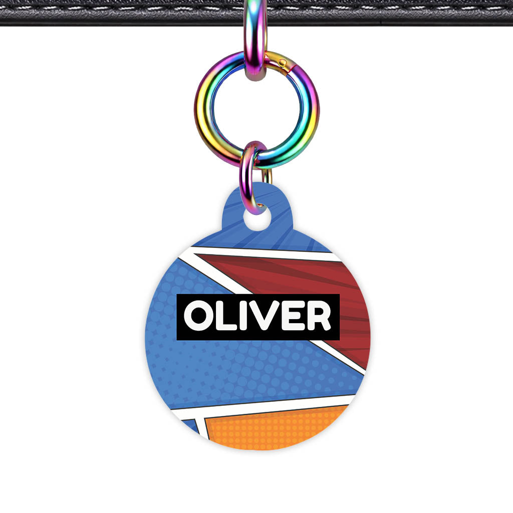 Bold Pattern Classic Pet ID Tag (Dog Tag & Cat Tag)