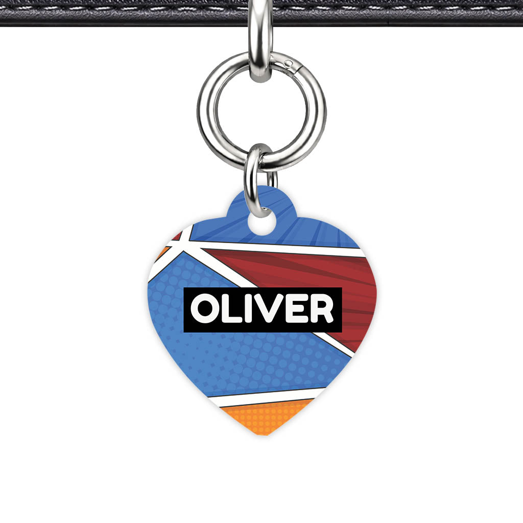 Bold Pattern QR Smart Pet Id Tag Tag (Dog Tag & Cat Tag)