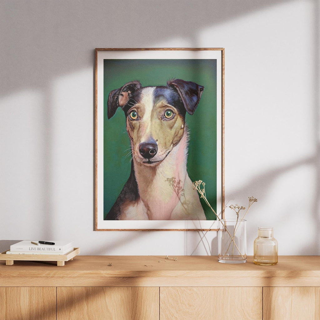 Greyhound Green Painted Series image 8