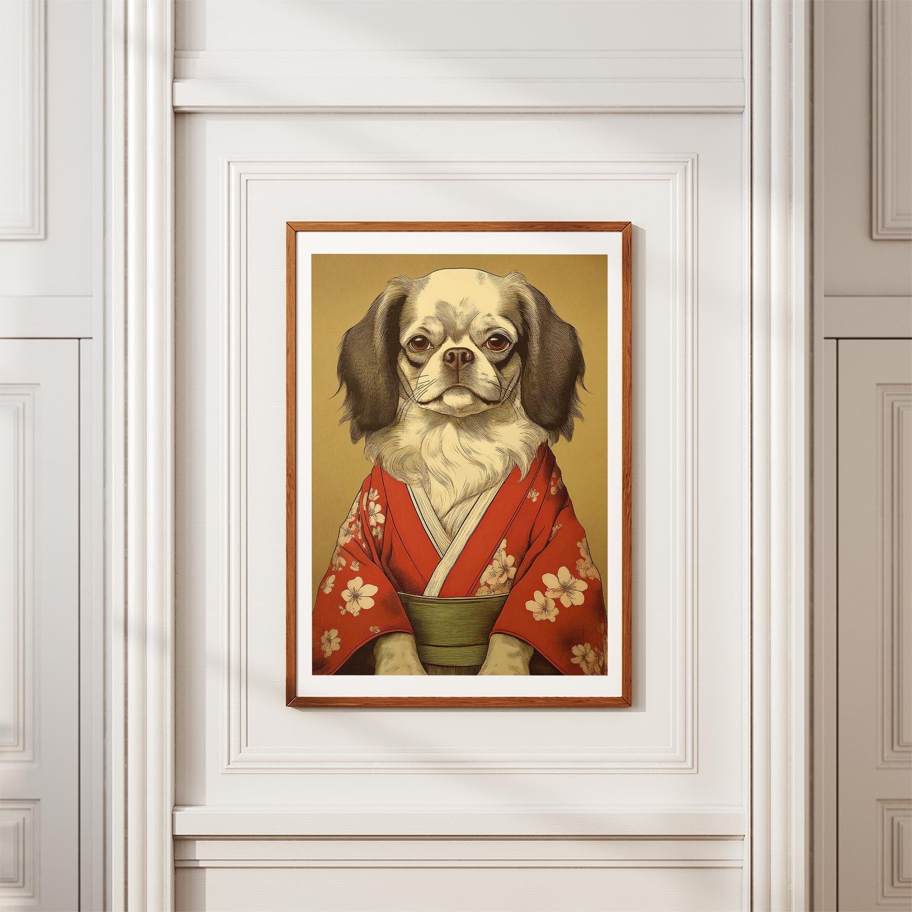 Pekingese Japanse Kimono Dog Series image 3
