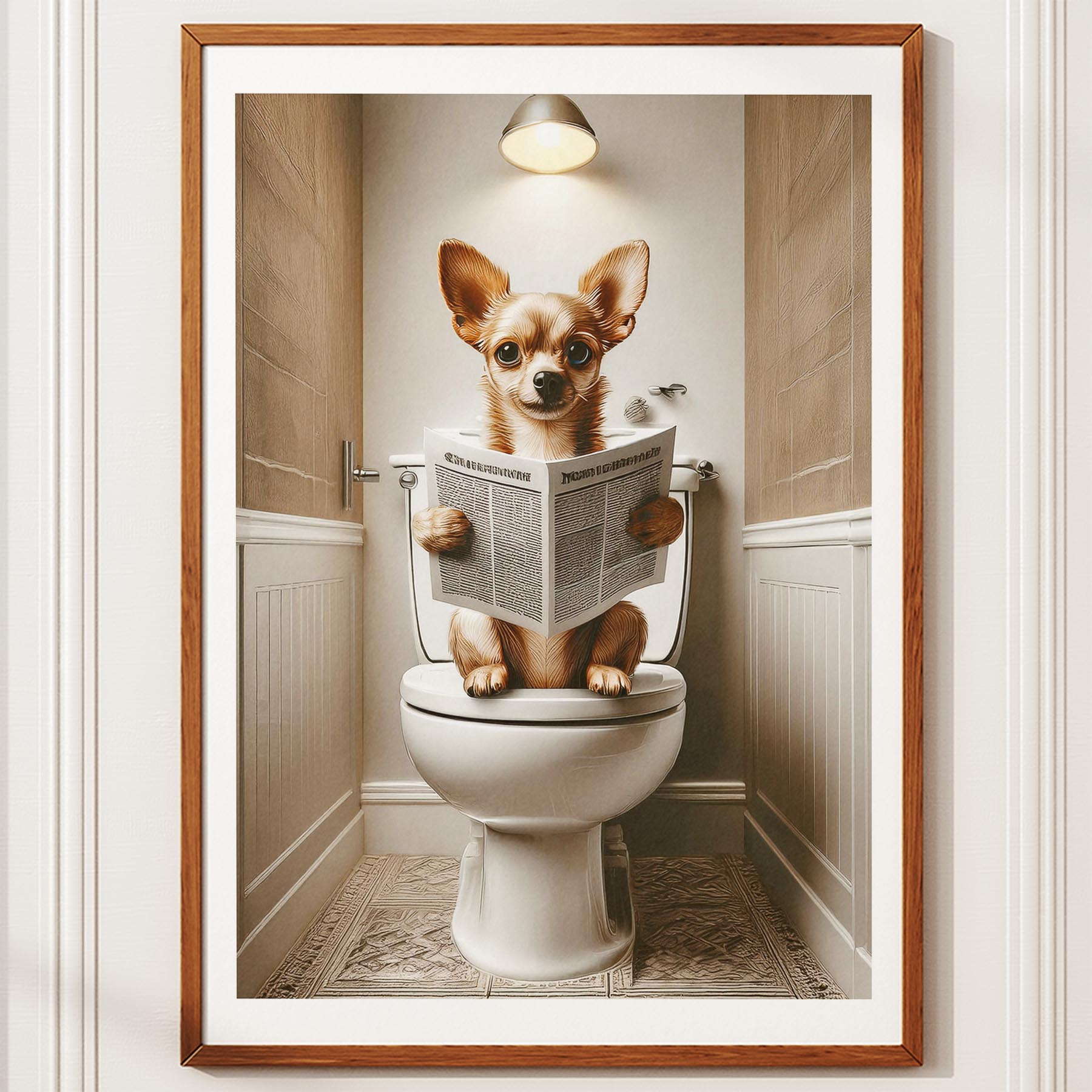 Chihuahua Toilet Humour Dog Series 2 image 10