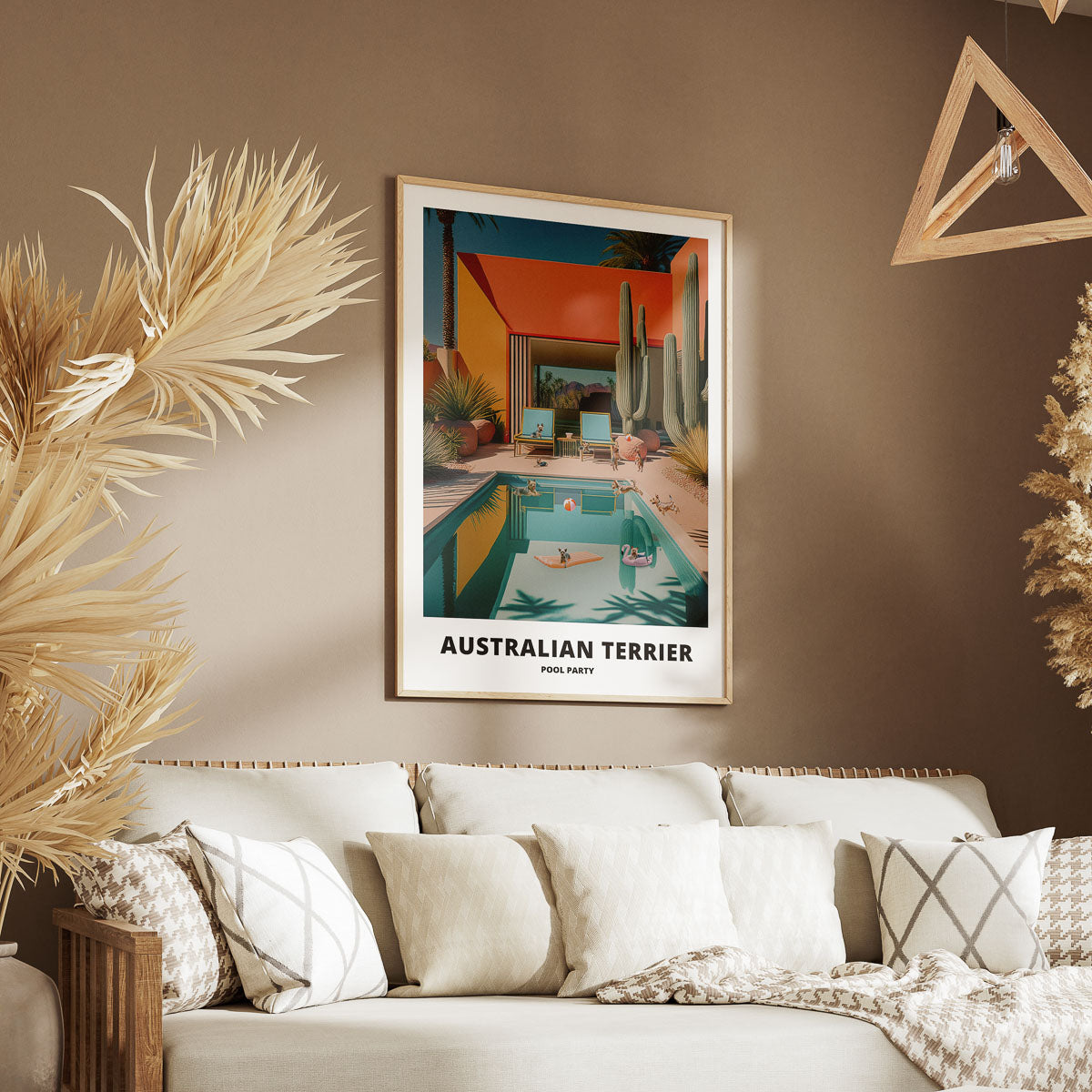 Australian Terrier Pool Party image 5