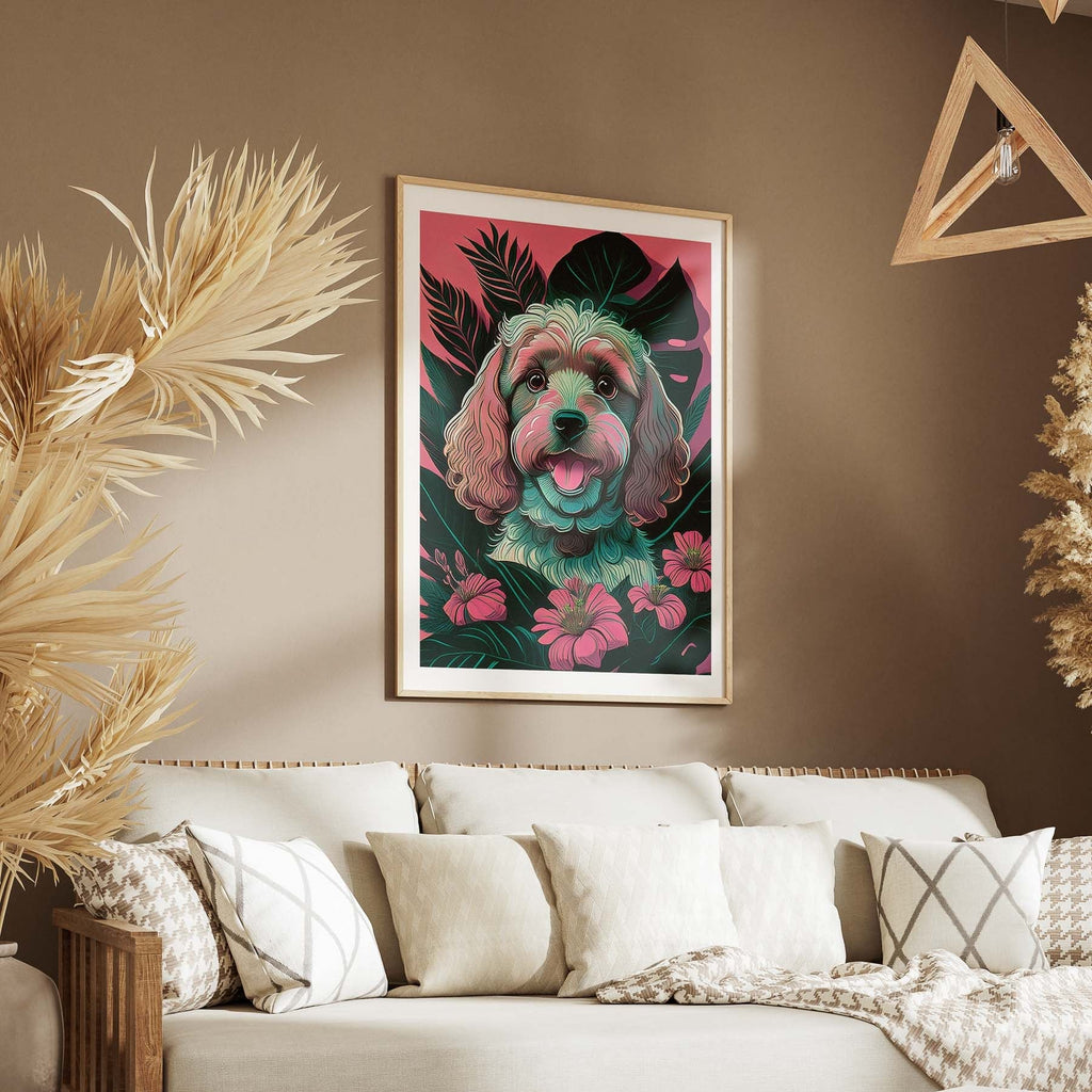 Cavoodle 2 Flowery Dog image 5