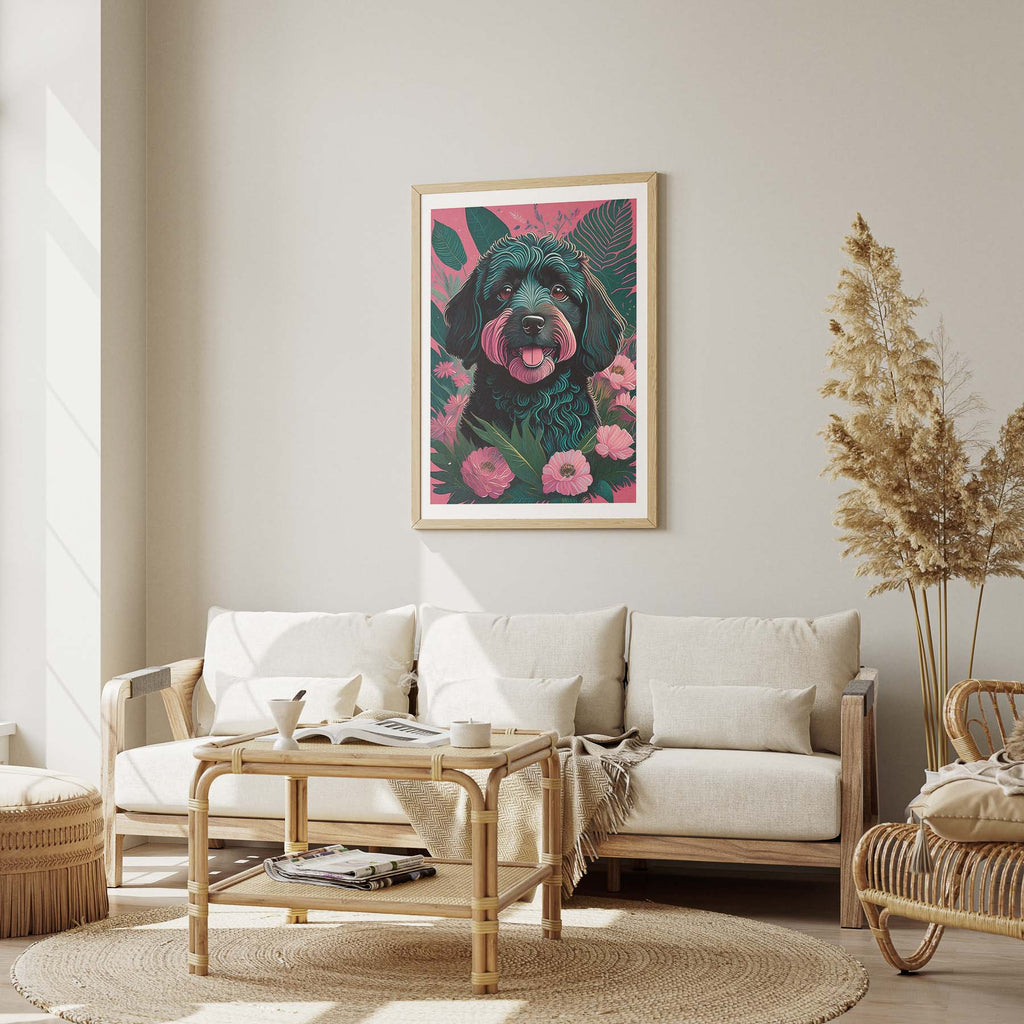 Groodle Flowery Dog image 2