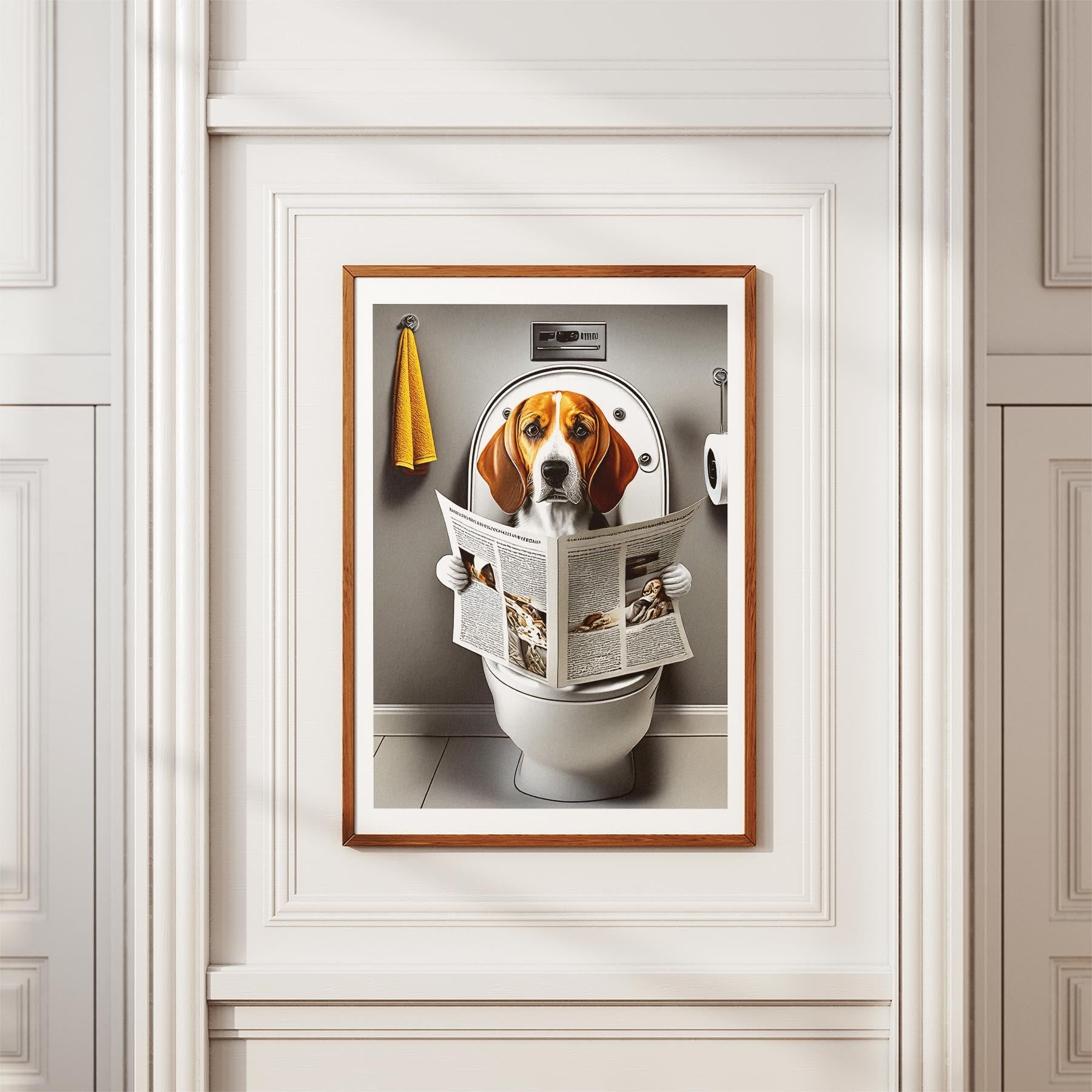 Beagle Toilet Humour Dog Series 2 image 3