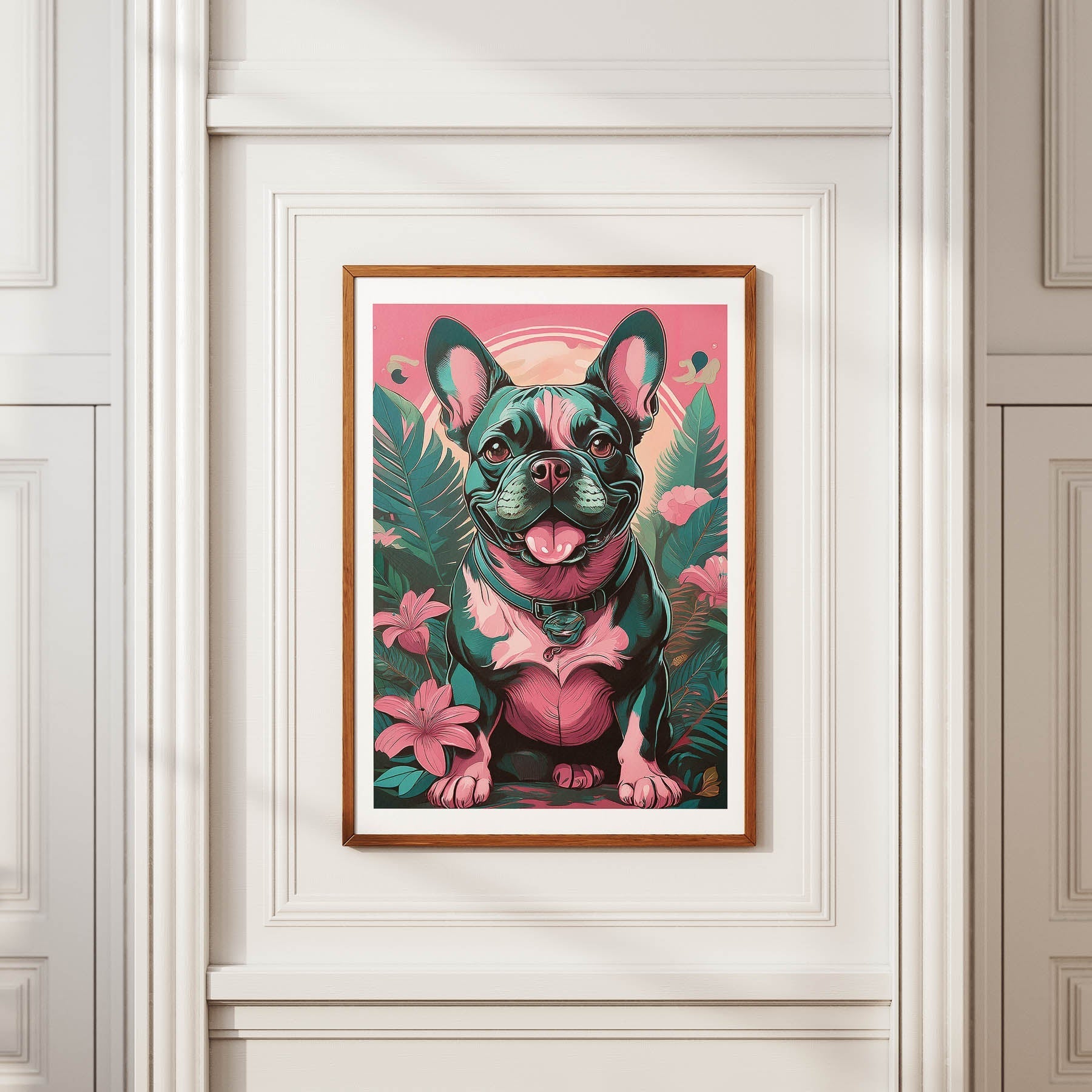 French Bulldog Flowery Dog image 3