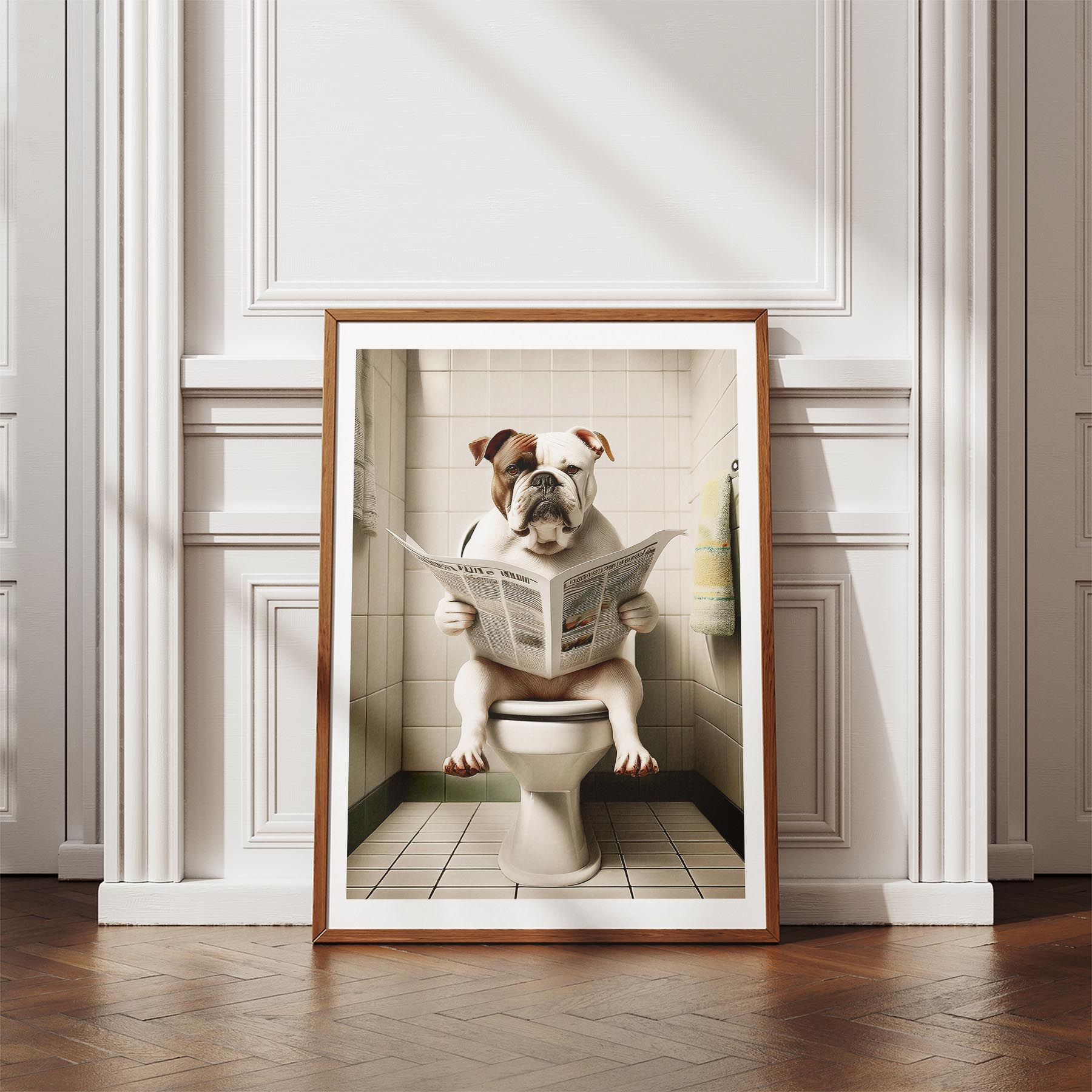 Bulldog Toilet Humour Dog Series 3 image 4