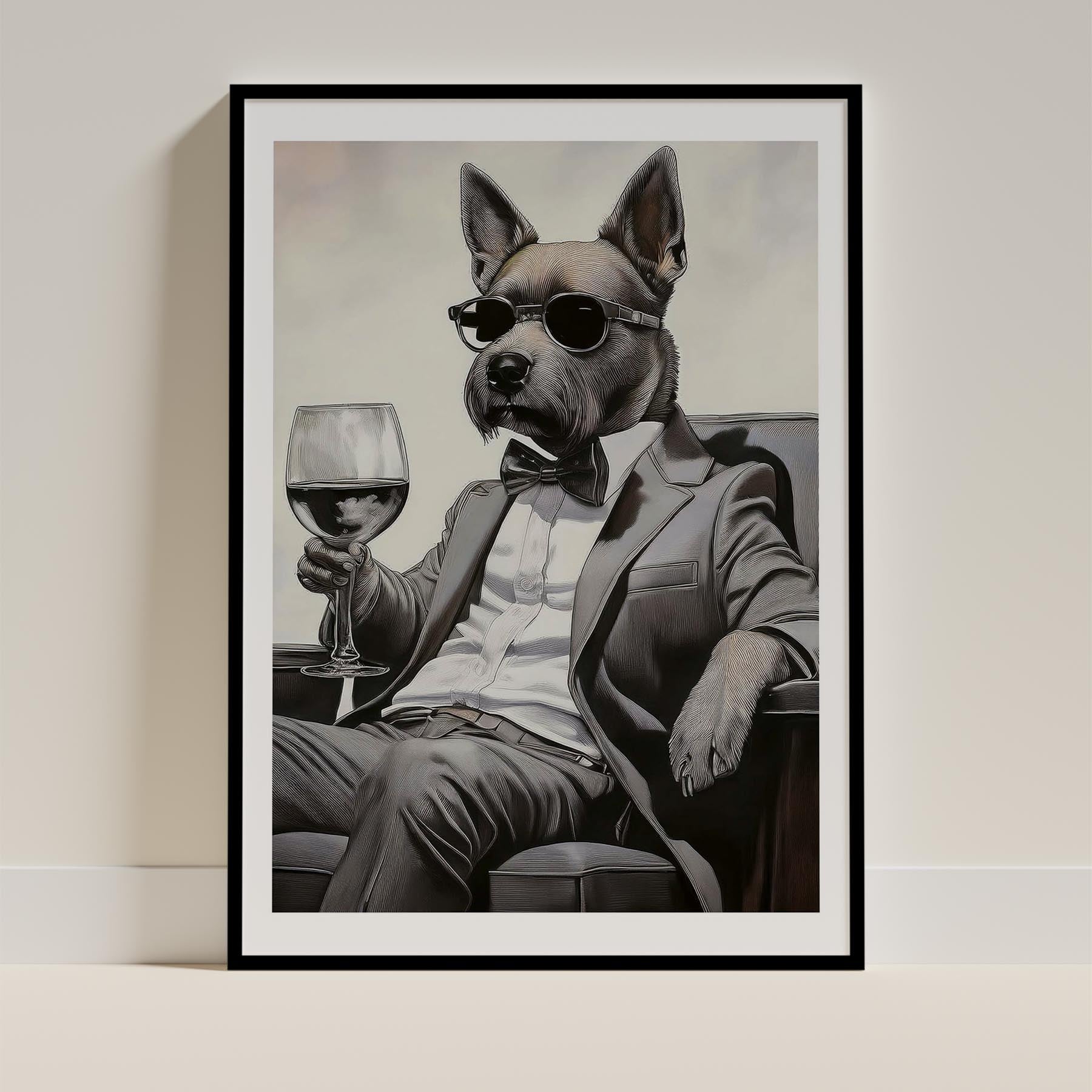 Australian Terrier Dog Art Print Unframed Vol 1 | 11 Unique Designs | Wall Art Gift for Dog Lovers - Image 6 | Dogsy & Co