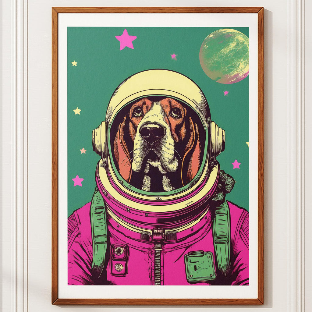 Basset Hound Space Dogs Series image 10