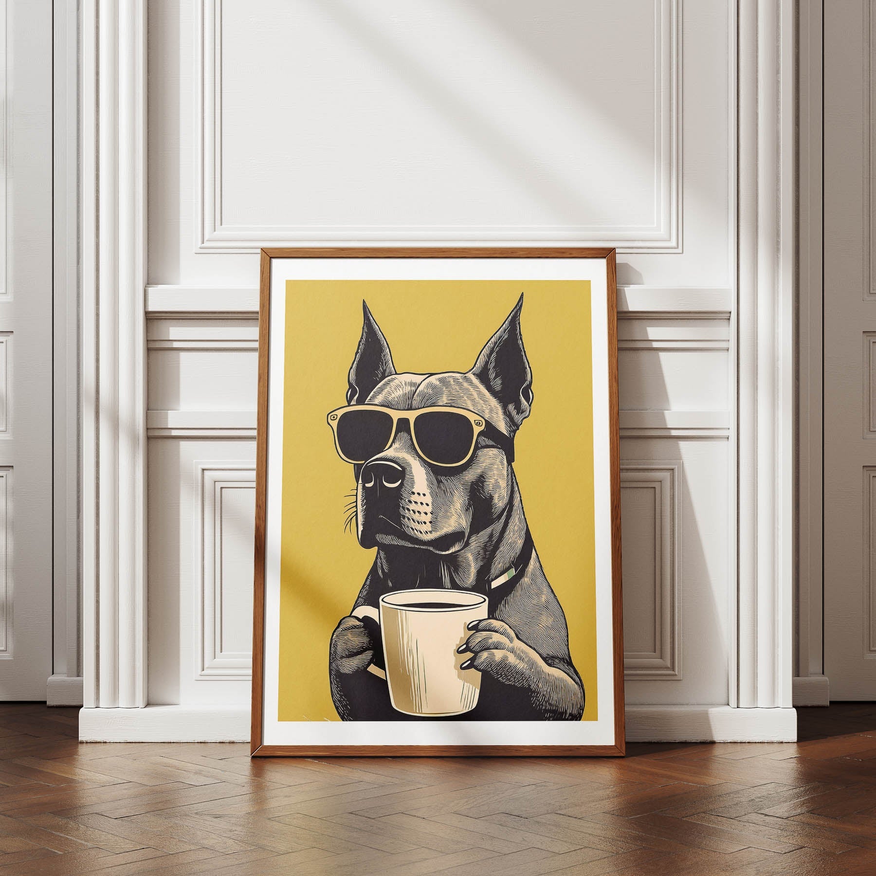 Staffordshire 3 Chillin Coffee Dog image 4