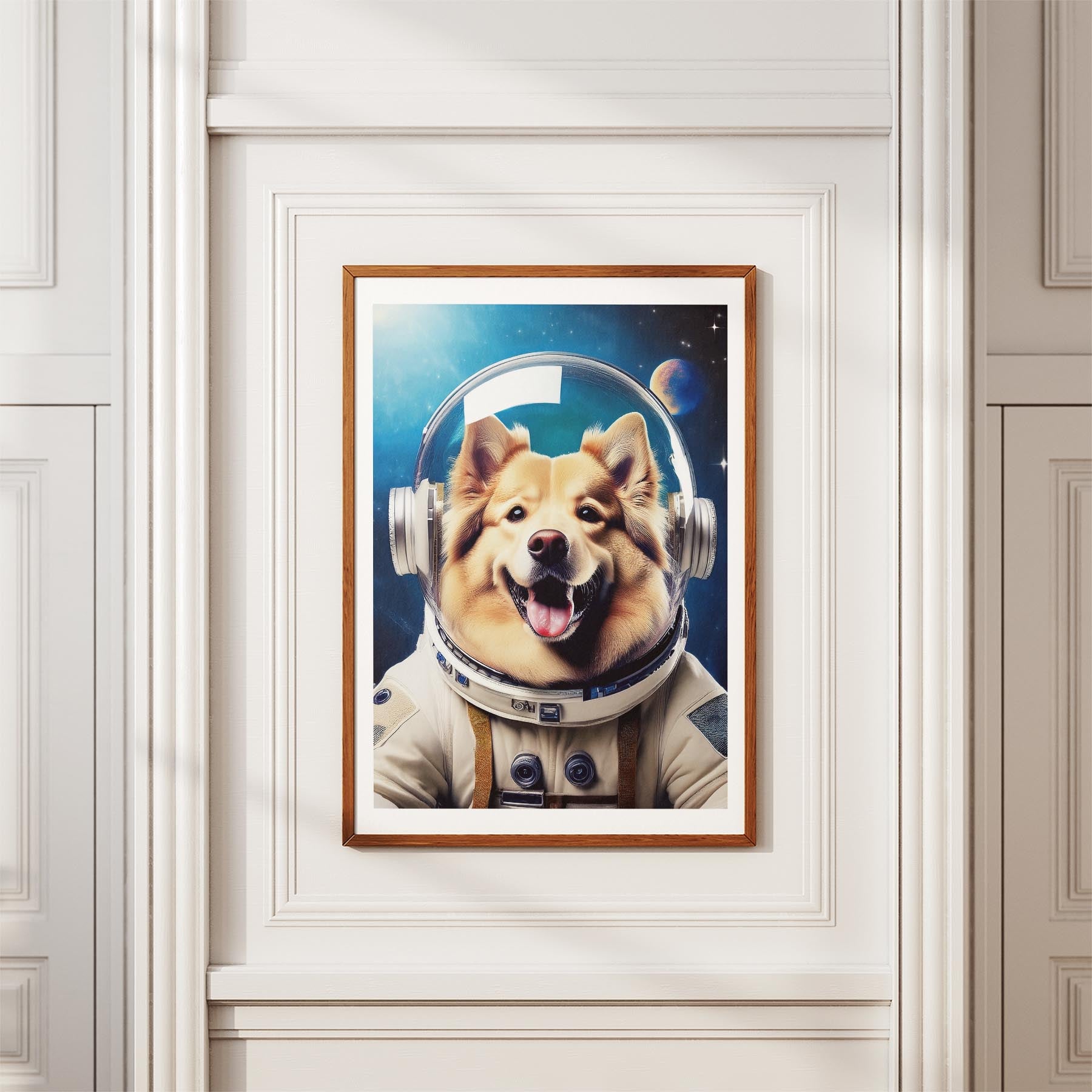 Samoyed Astronaut Dog Series image 3