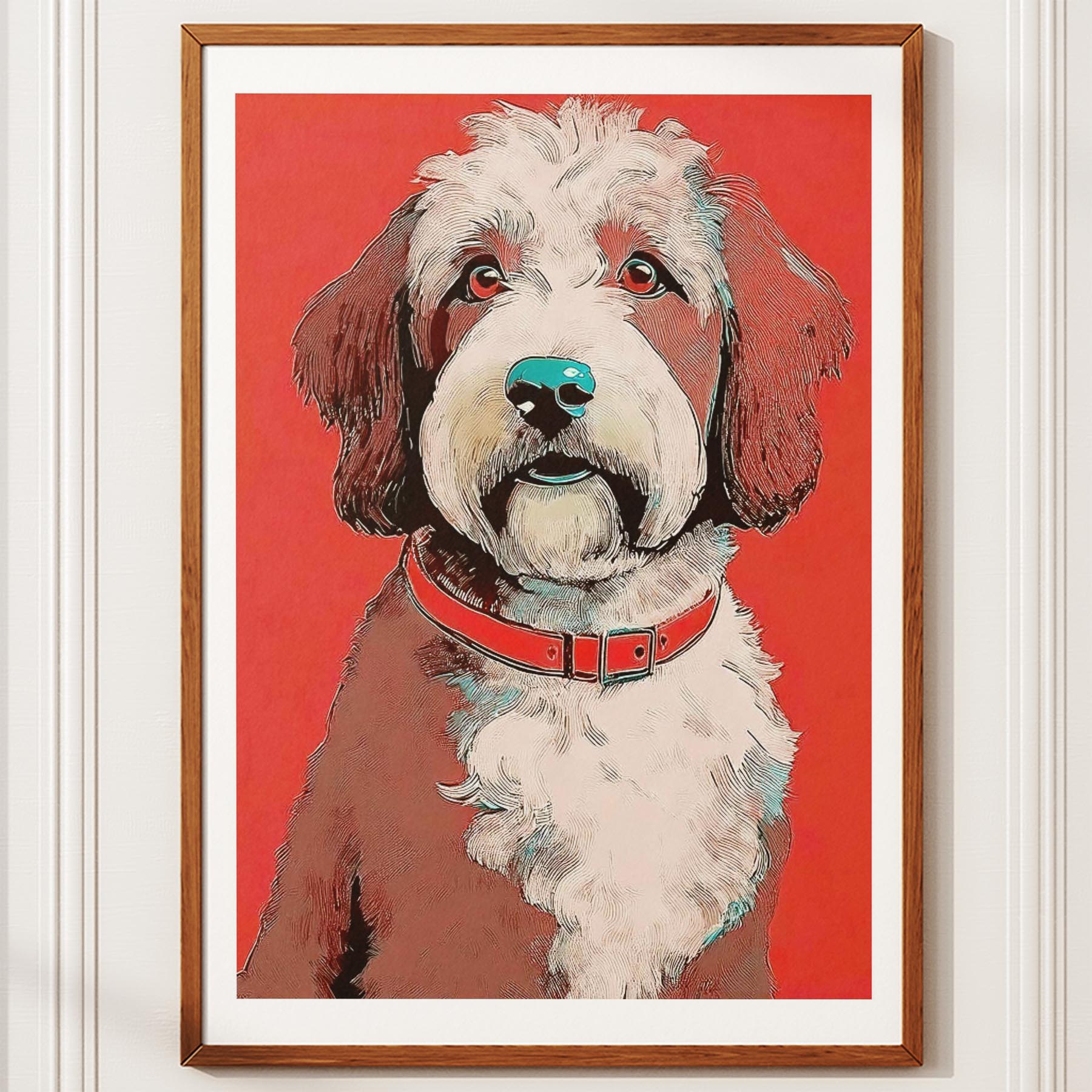 Spanish Water Dog Red Dog Series image 10