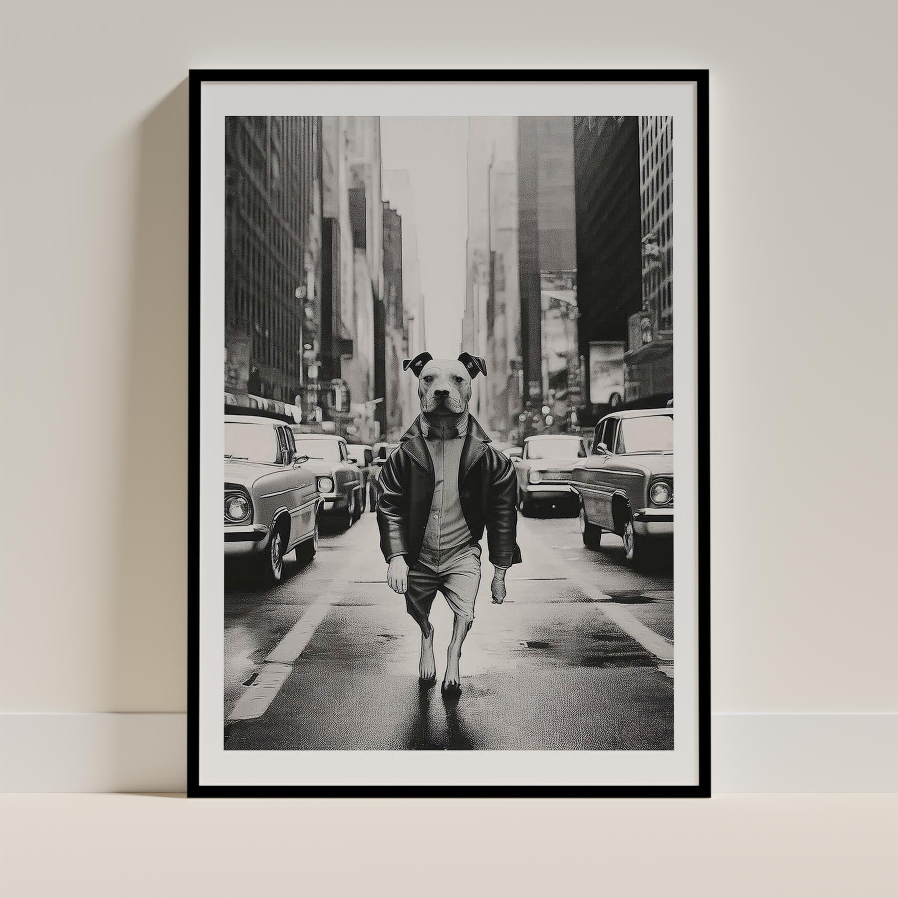 American Staffordshire Terrier Dog Art Print Unframed | 6 Unique Designs | Wall Art Gift for Dog Lovers - Image 2 | Dogsy ...