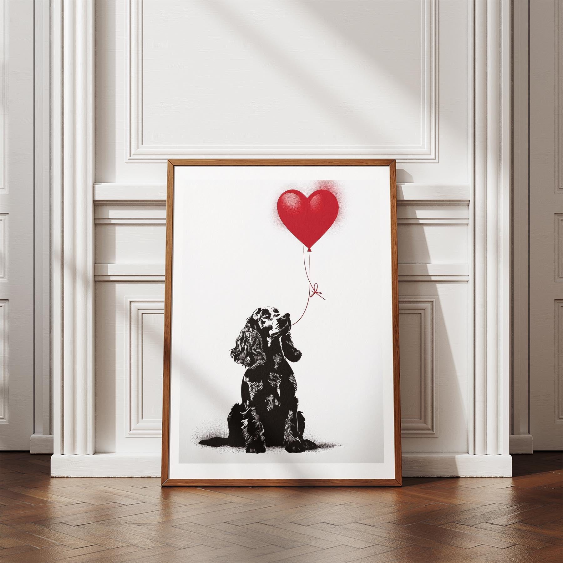 Cocker Spaniel DOGSY Series inspired by the Art of Banksy image 4