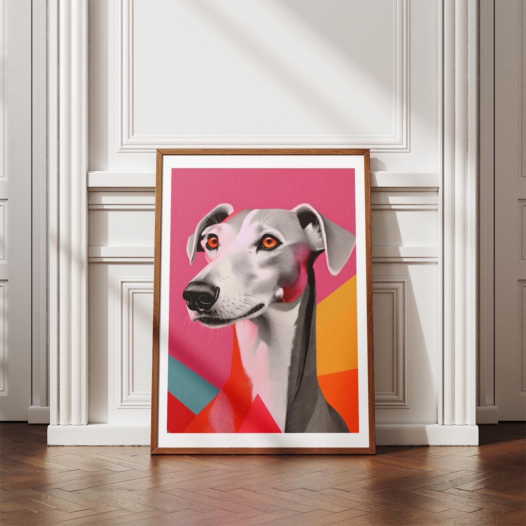 Greyhound Modern Pop Dog Series image 4