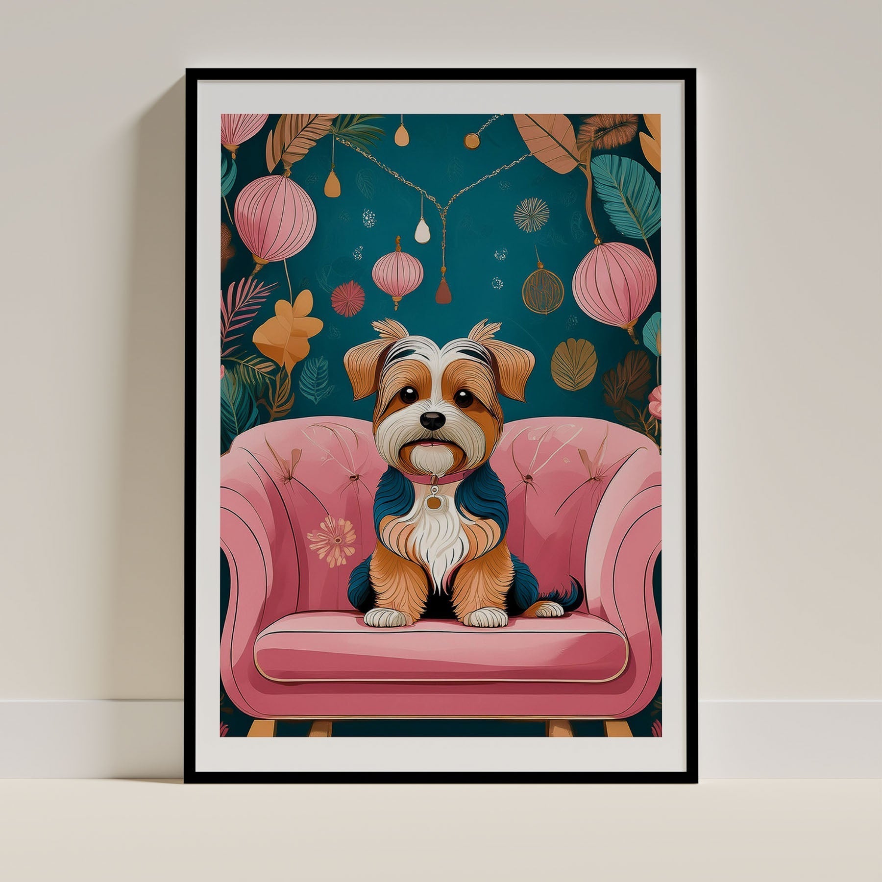 Yorkipoo Dog Art Print Unframed | 4 Unique Designs | Wall Art Gift for Dog Lovers - Image 2 | Dogsy & Co