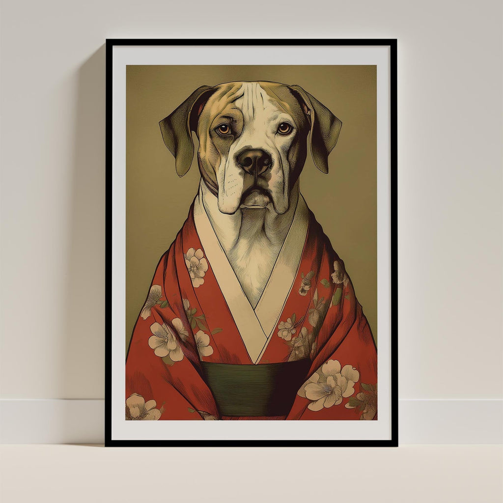 Dogue de Bordeaux Japanse Kimono Dog Series image 0