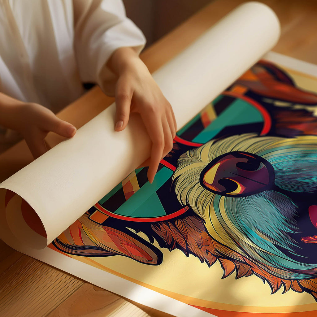 Irish Terrier In Colourful Sunnies 2 image 3