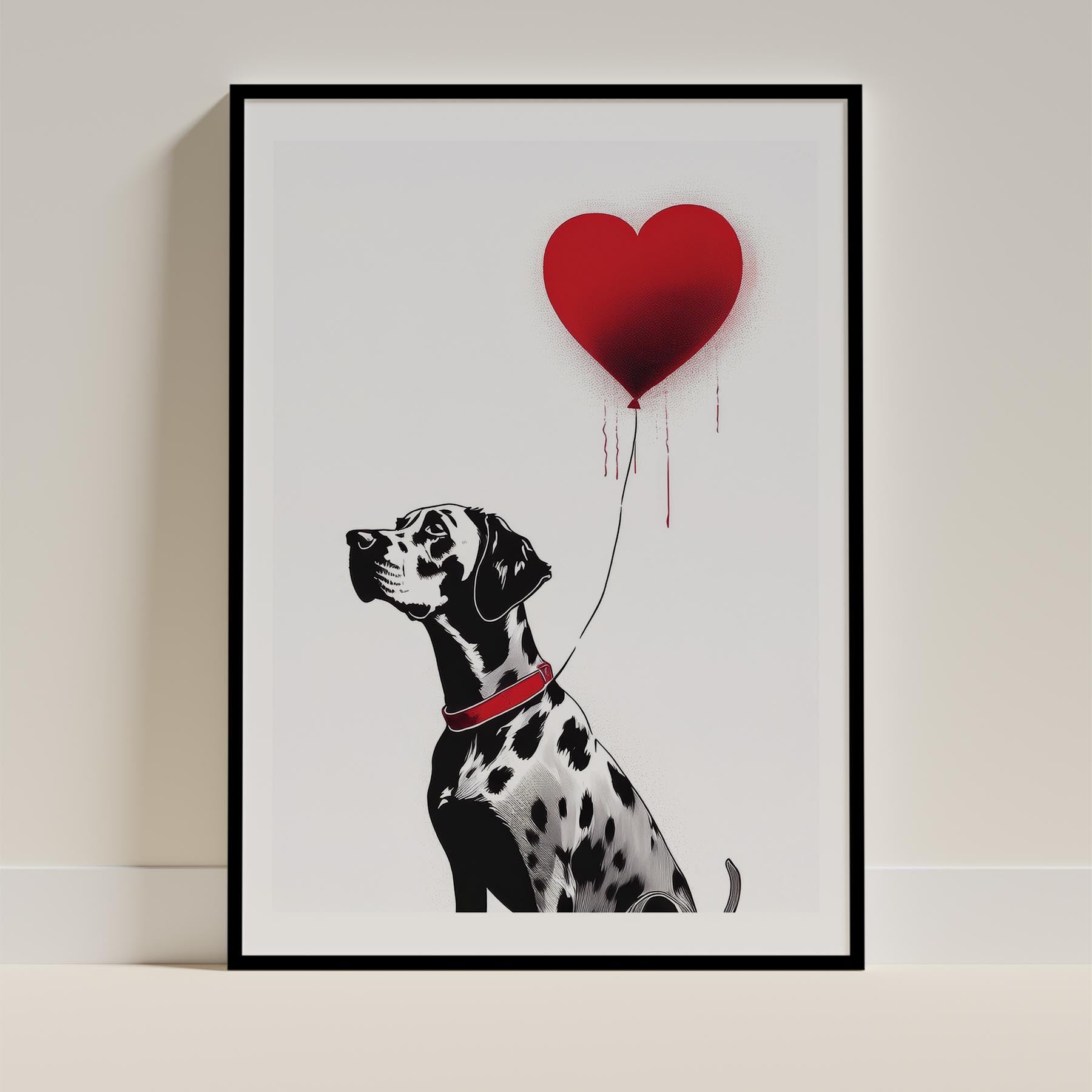 Dalmatian Dog Art Print Unframed Vol 1 | 11 Unique Designs | Wall Art Gift for Dog Lovers - Image 9 | Dogsy & Co