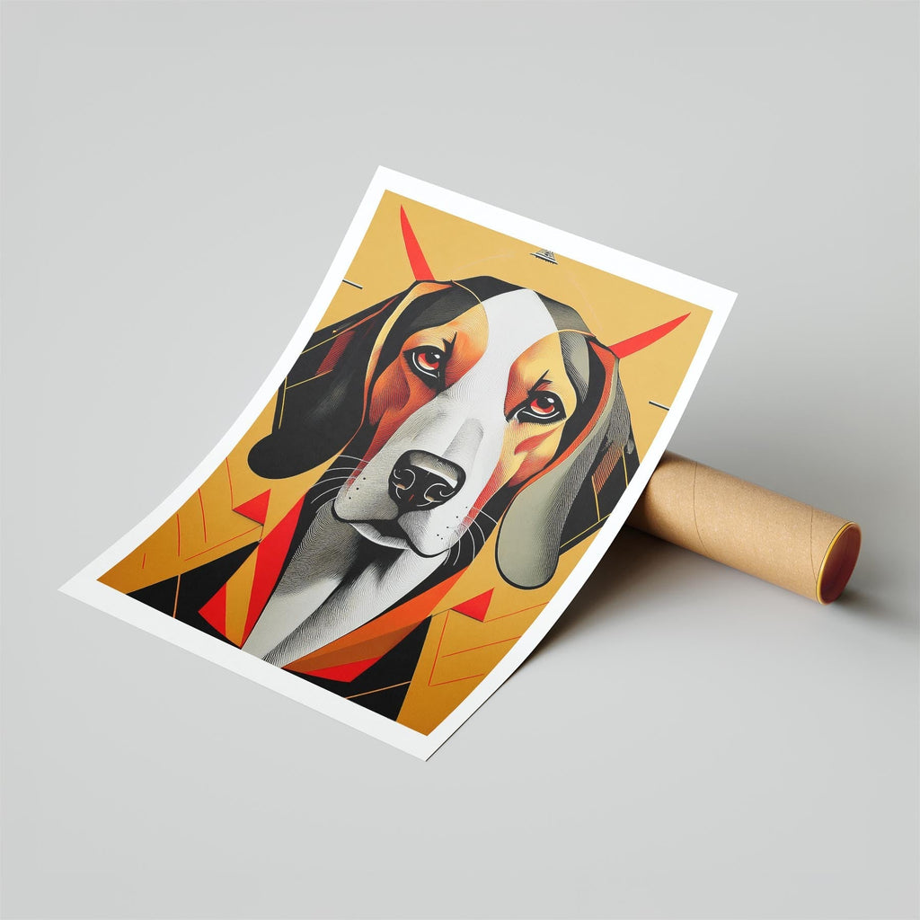 Bloodhound Geometric Orange Series image 6