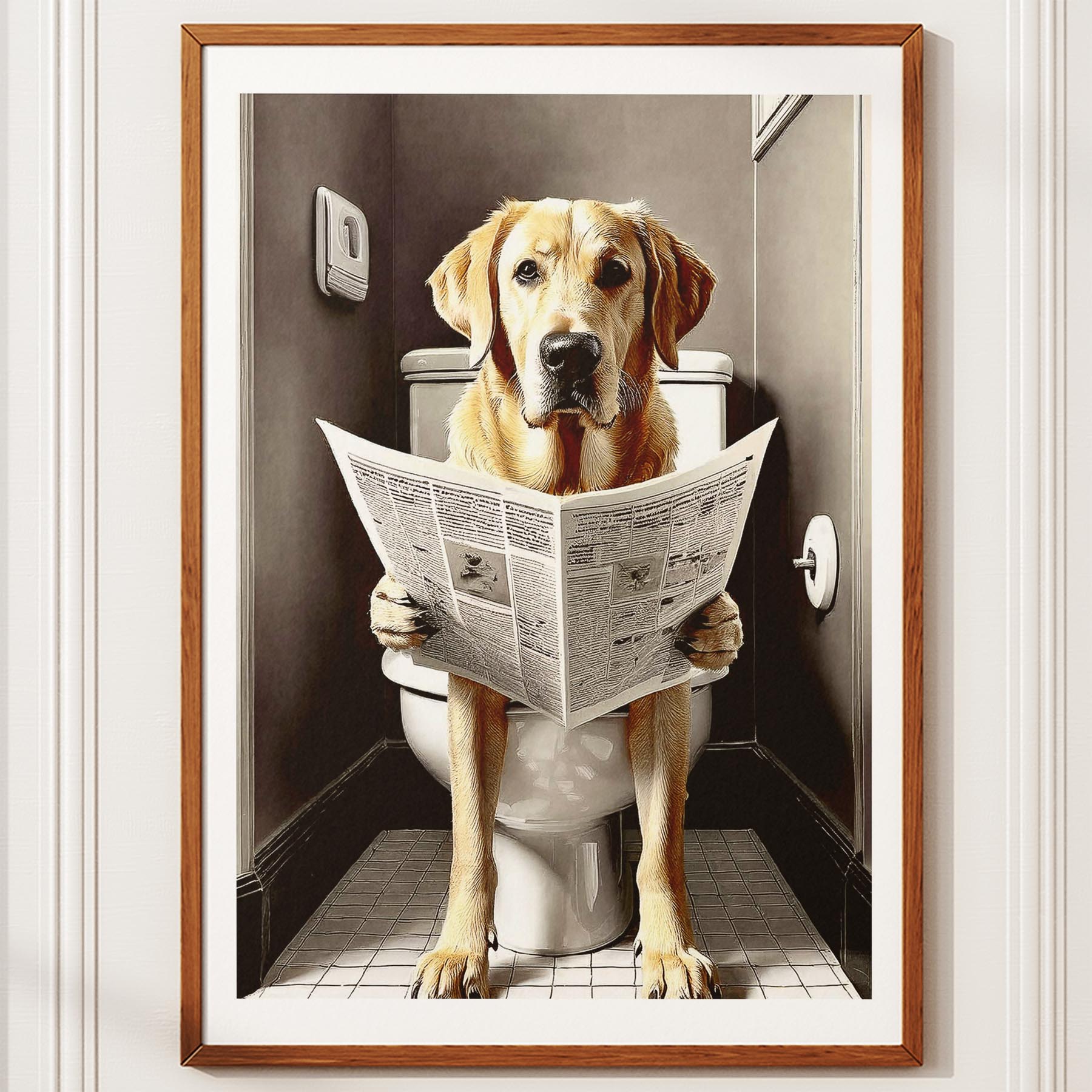Labrador Retriever Toilet Humour Dog Series 5 image 10