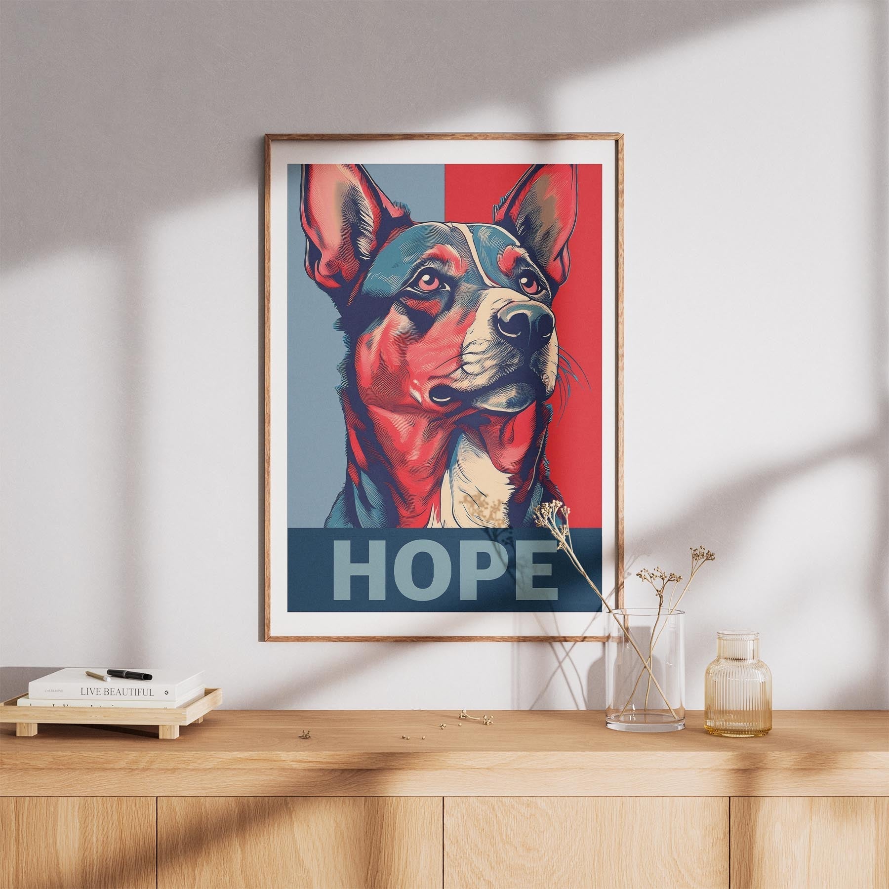 Kelpie HOPE Series Inspired by the Obama Poster image 8