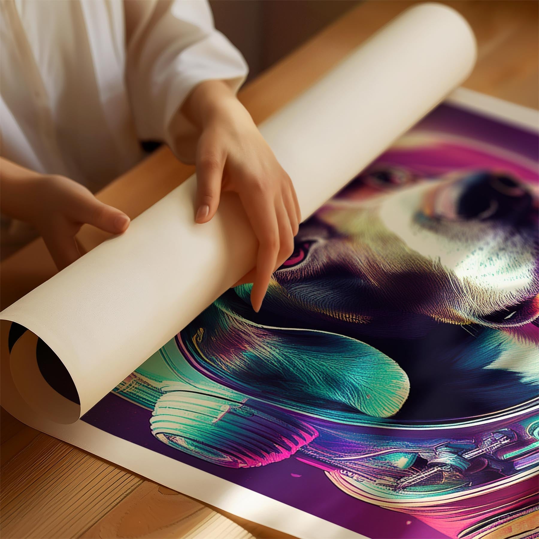 German Pointer Space Dogs Series image 1