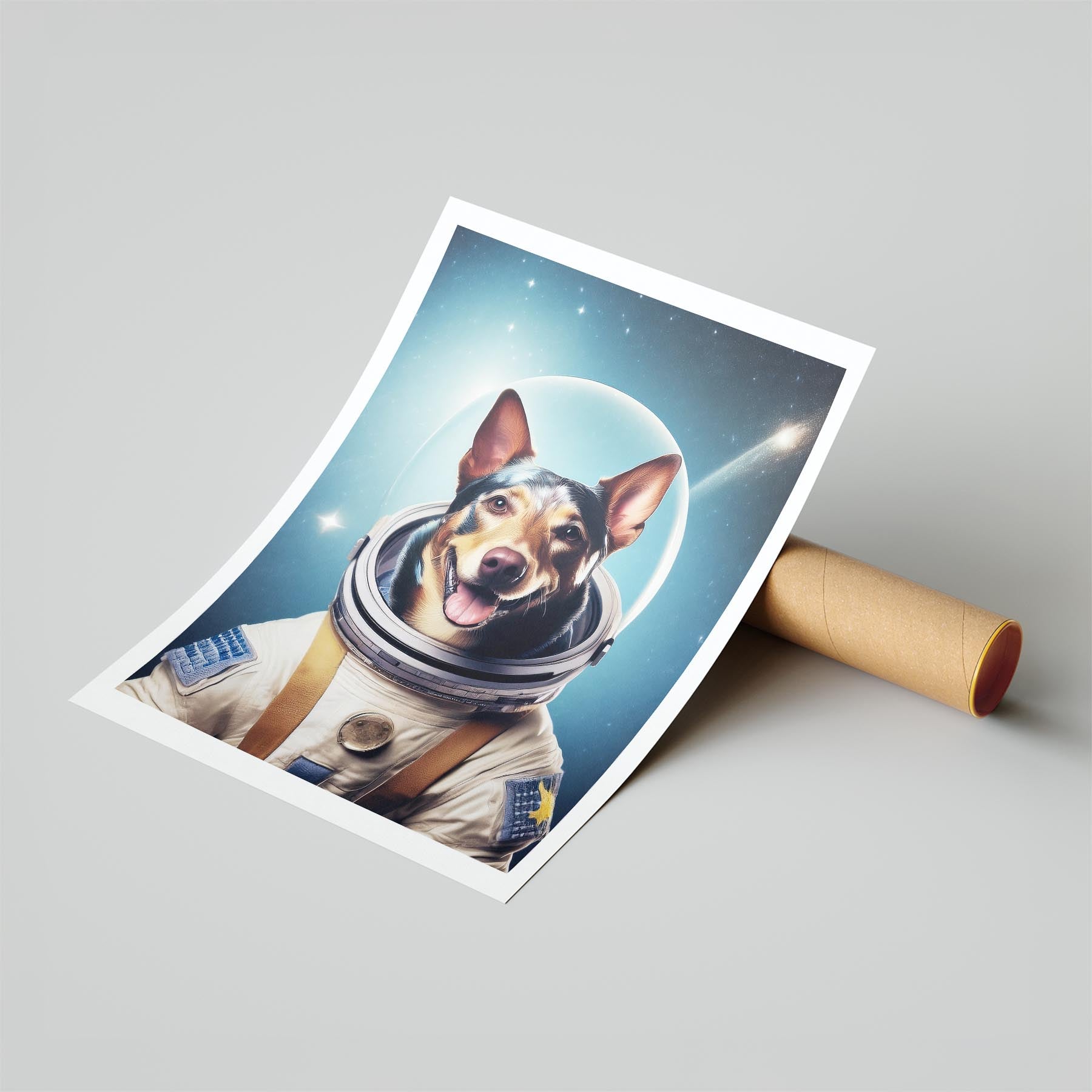 Cattle Dog Astronaut Dog Series image 6