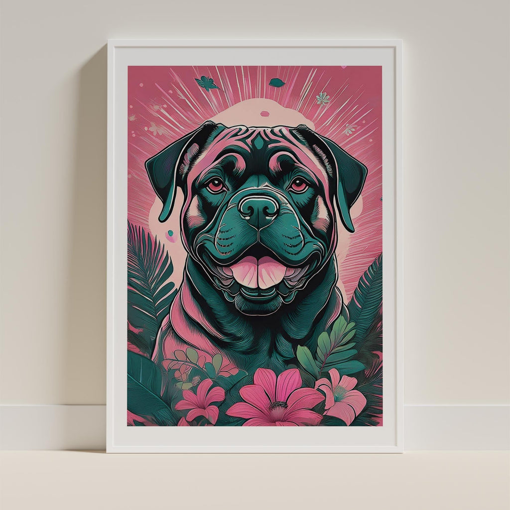 Mastiff Flowery Dog image 9