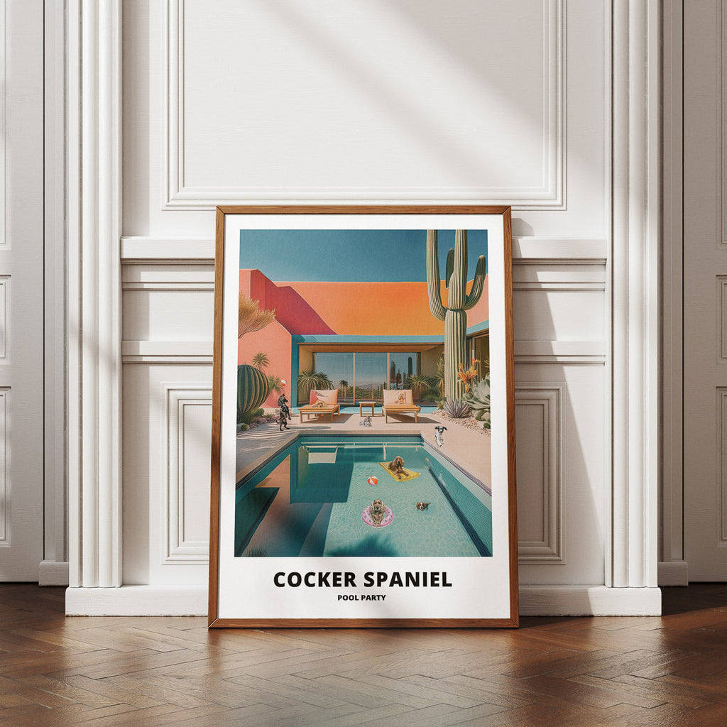 Cocker Spaniel Pool Party image 4