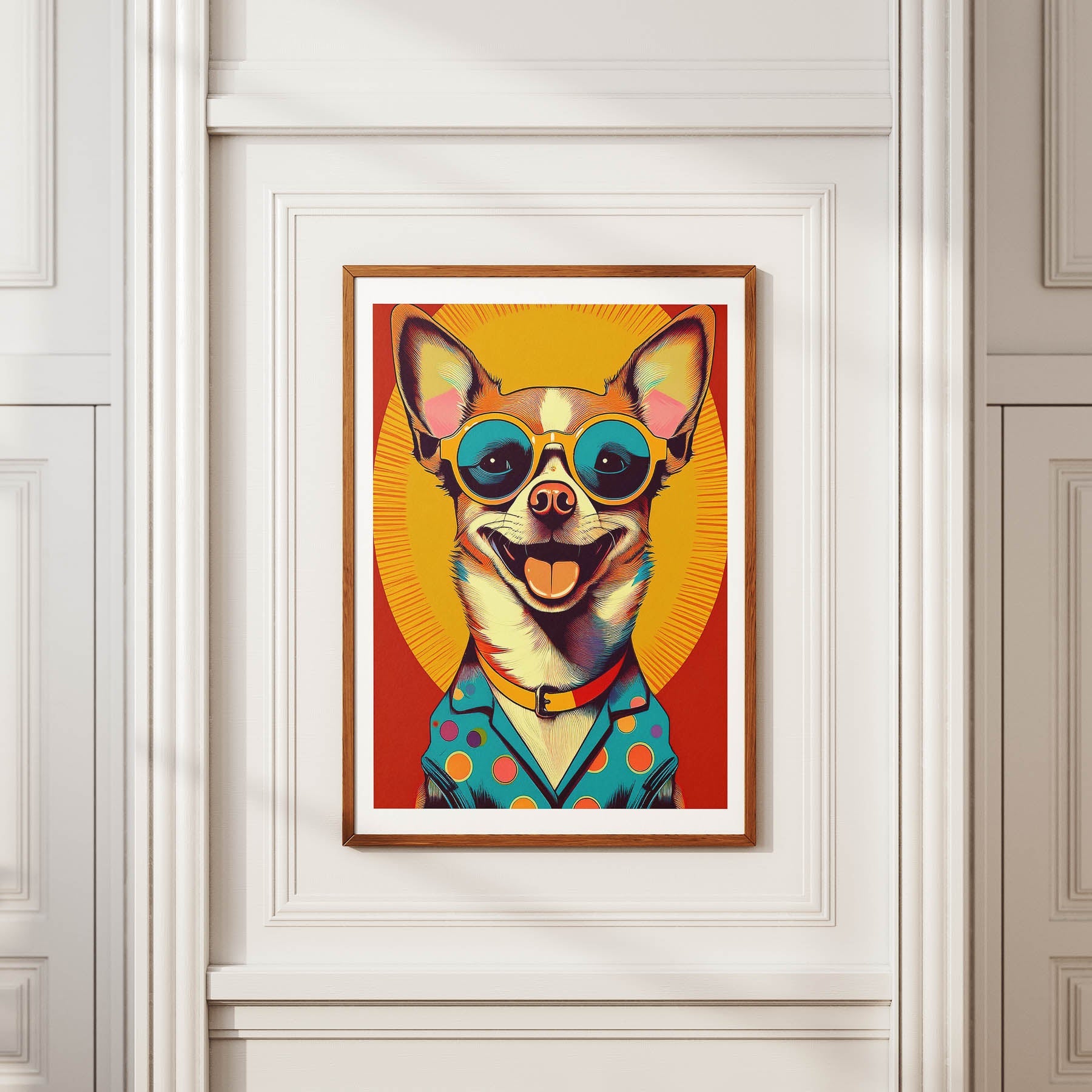 Chihuahua In Colourful Sunnies 2 image 2