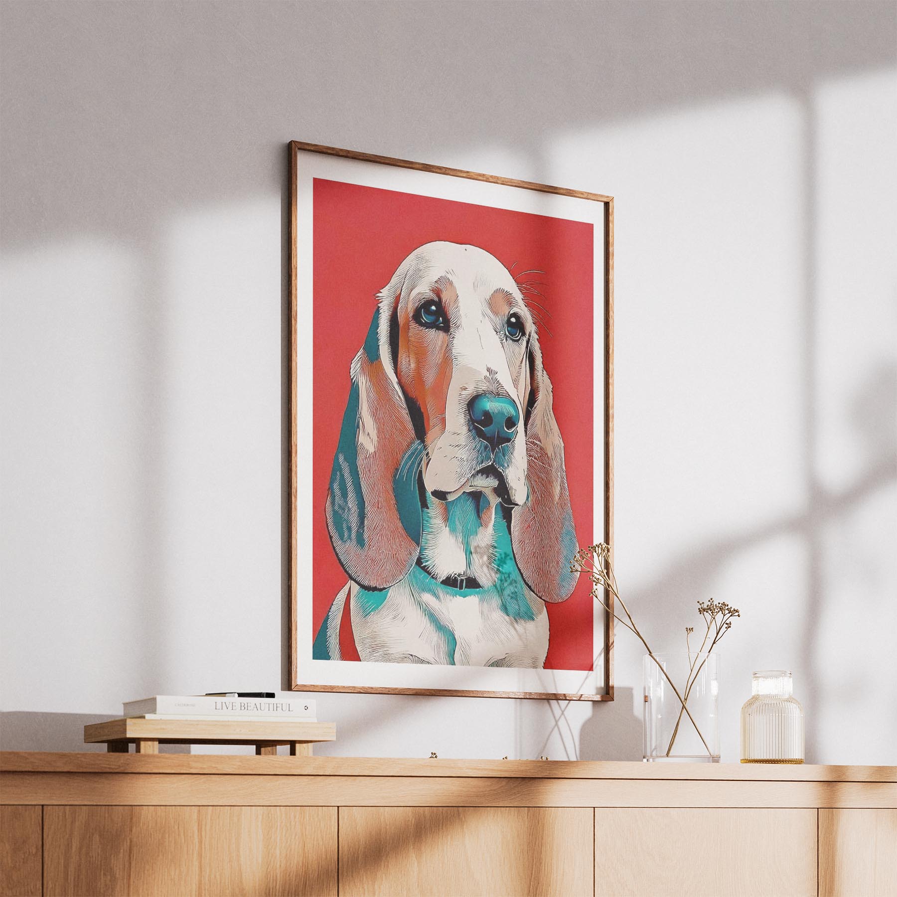 Basset Hound Red Dog Series image 5