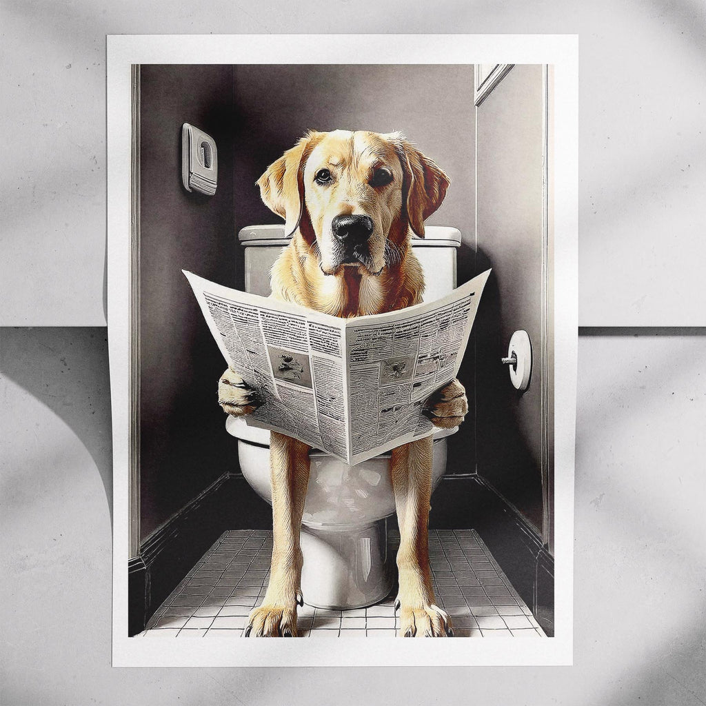 Labrador Retriever Toilet Humour Dog Series 5 image 7