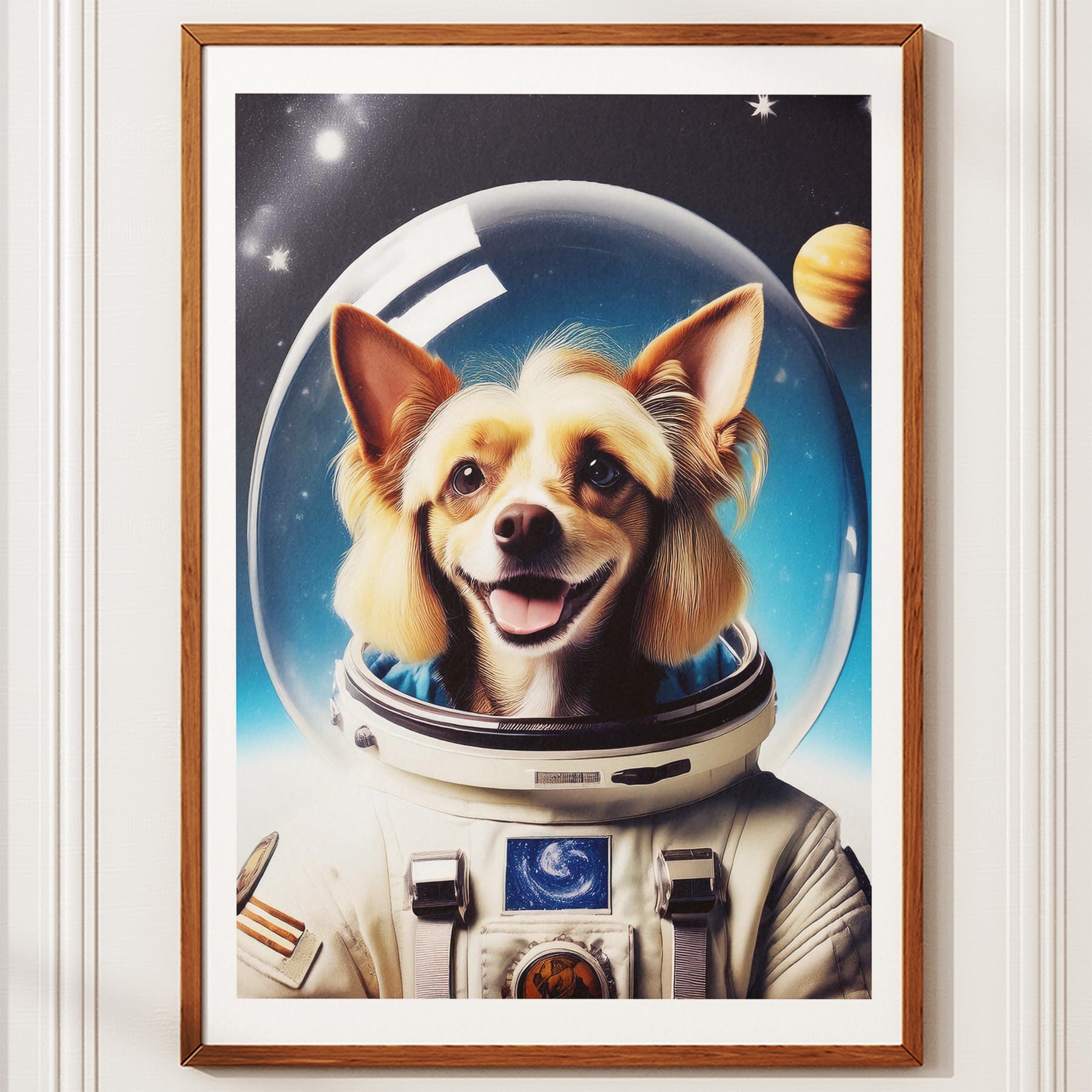 Chinese Crested Astronaut Dog Series image 10