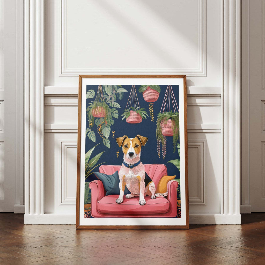 Jack Russell Terrier  Just Lounging Around image 4