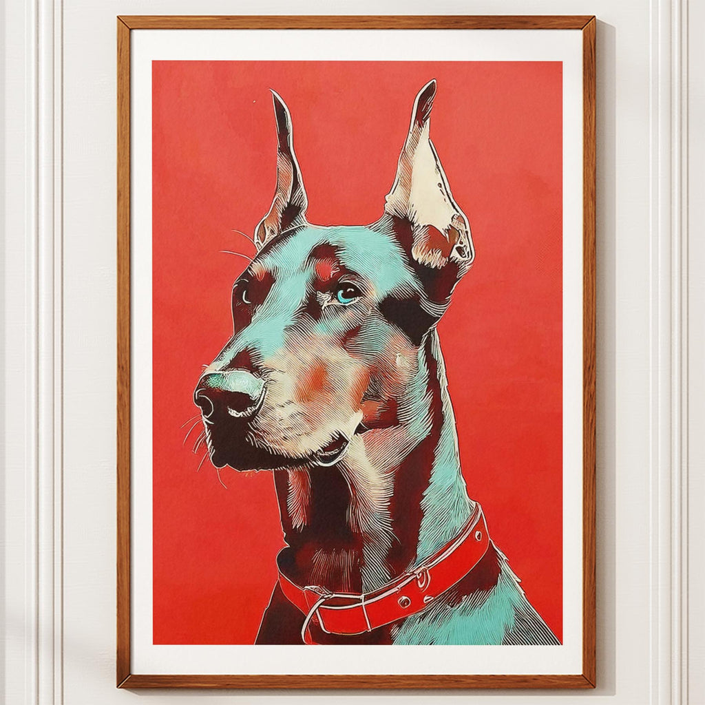 Doberman Red Dog Series image 10