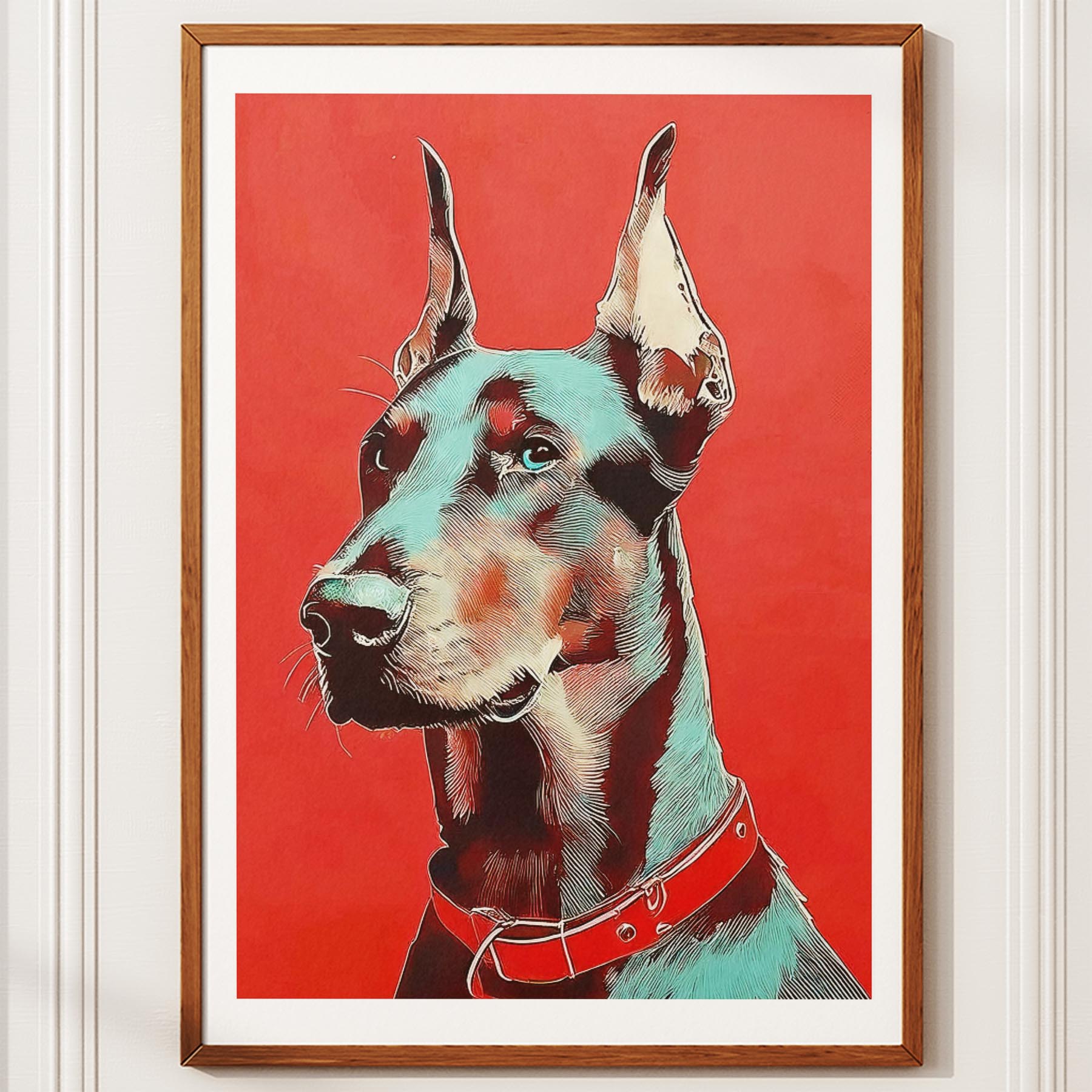 Doberman Red Dog Series image 10